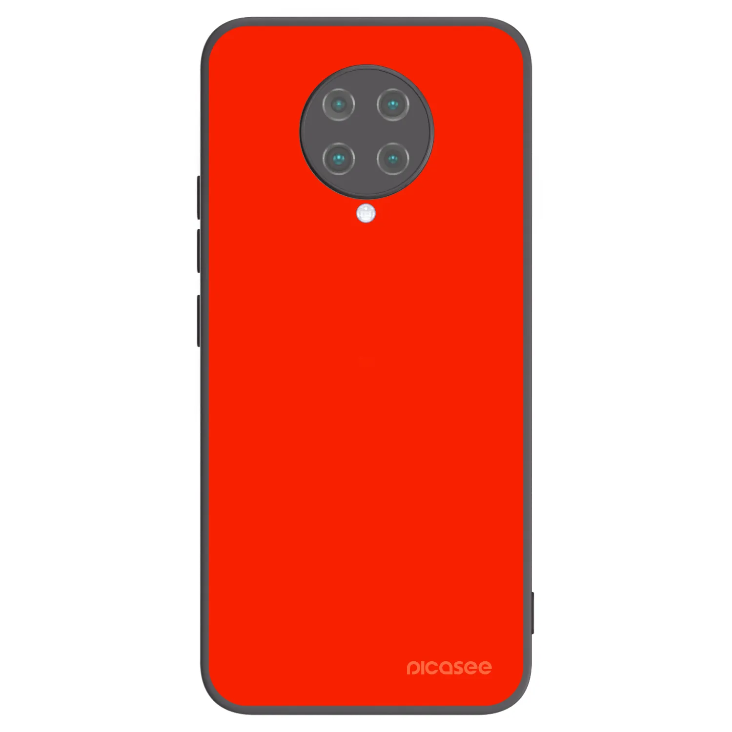 Picasee Μαύρη θήκη σιλικόνης για Xiaomi Poco F2 Pro - Maranello Red