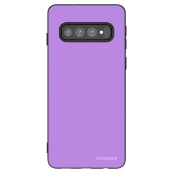 Picasee Μαύρη θήκη σιλικόνης για Samsung Galaxy S10 G973 - Mystic Melody
