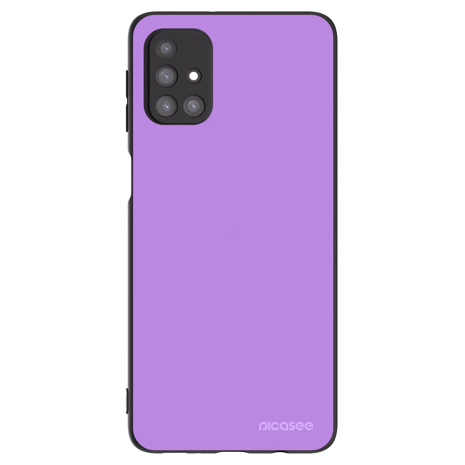 Picasee Μαύρη θήκη σιλικόνης για Samsung Galaxy M31s - Mystic Melody