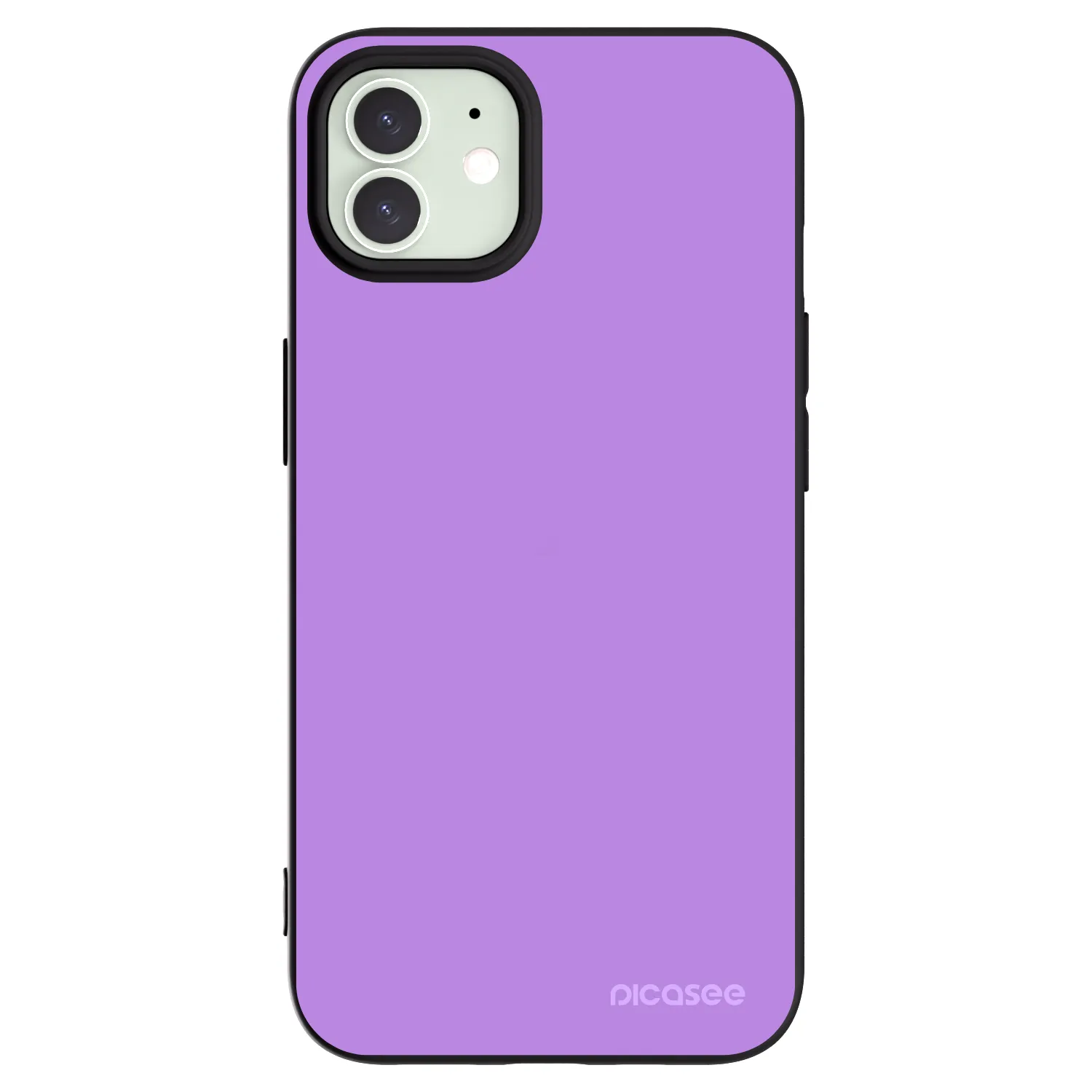 Picasee Μαύρη θήκη σιλικόνης για Apple iPhone 12 Pro - Mystic Melody