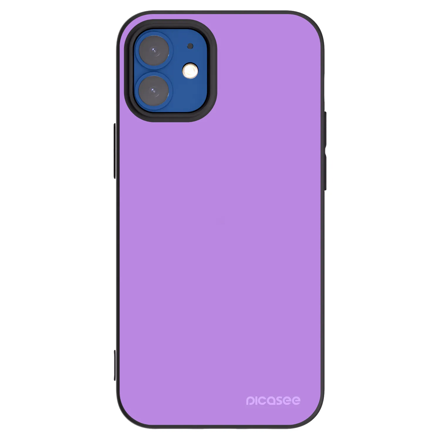 Picasee Μαύρη θήκη σιλικόνης για Apple iPhone 12 mini - Mystic Melody