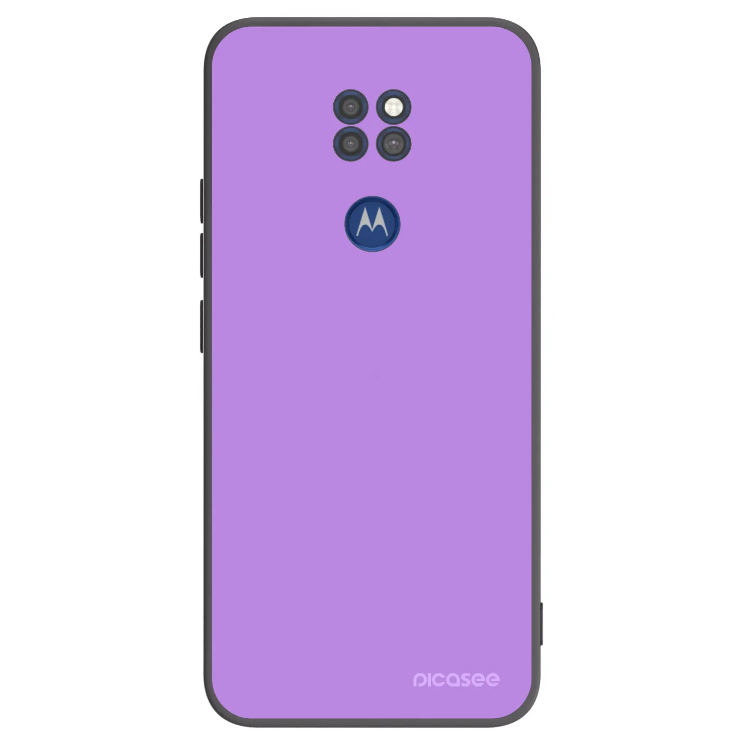 Picasee Μαύρη θήκη σιλικόνης για Motorola Moto G9 Play - Mystic Melody