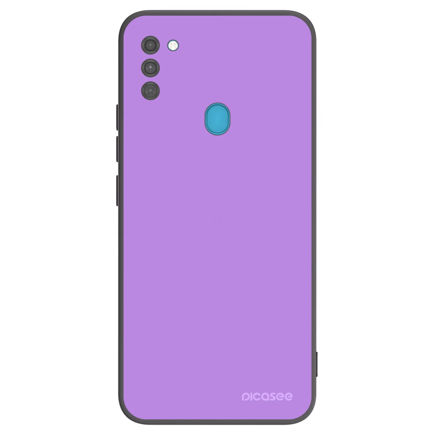 Picasee Μαύρη θήκη σιλικόνης για Samsung Galaxy M11 - Mystic Melody