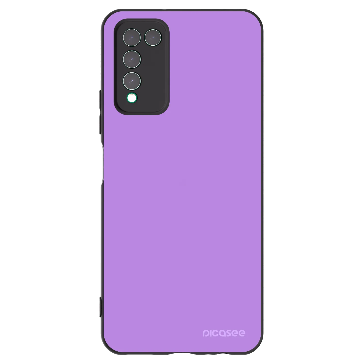 Picasee Μαύρη θήκη σιλικόνης για Honor 10X Lite - Mystic Melody
