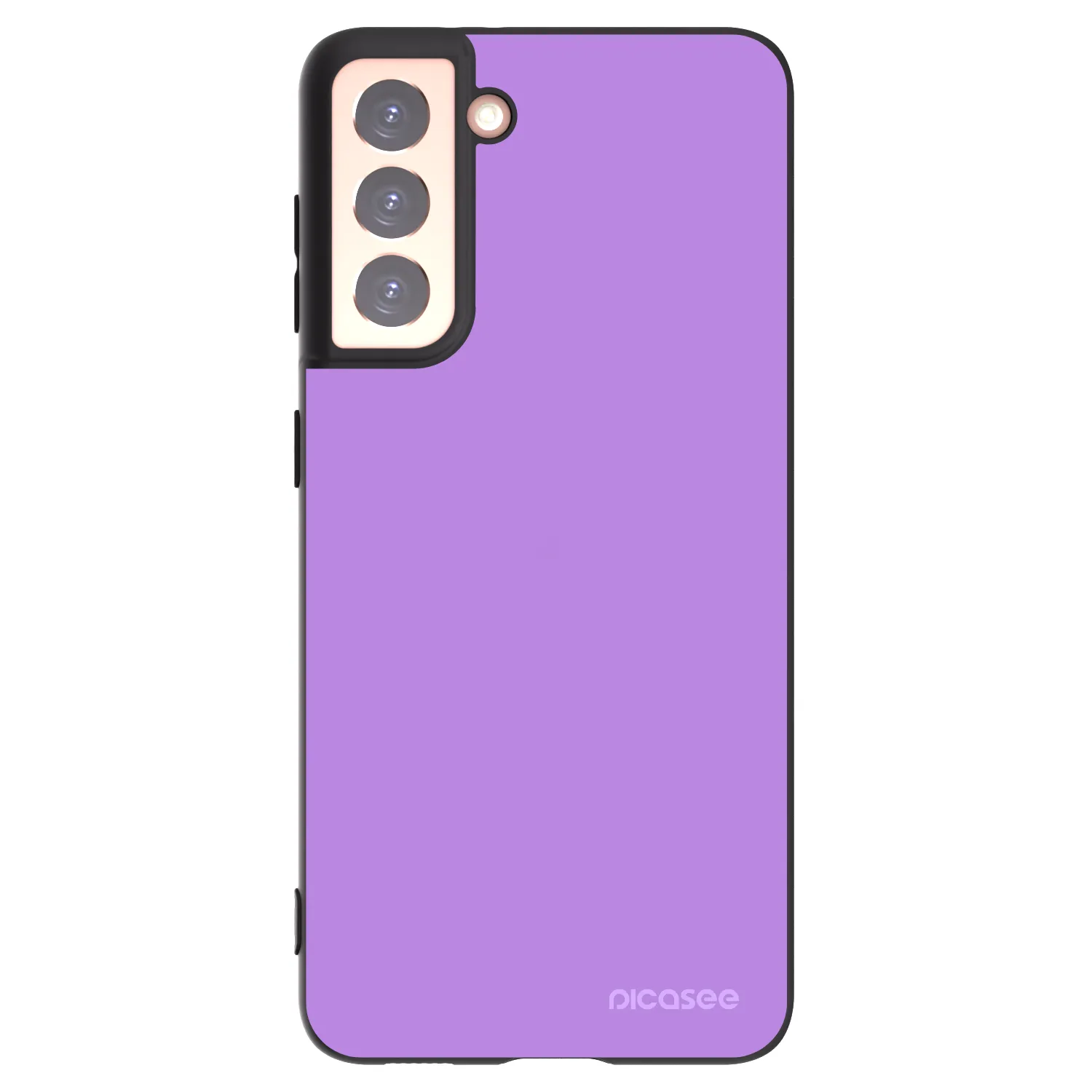 Picasee Μαύρη θήκη σιλικόνης για Samsung Galaxy S21 5G G991B - Mystic Melody