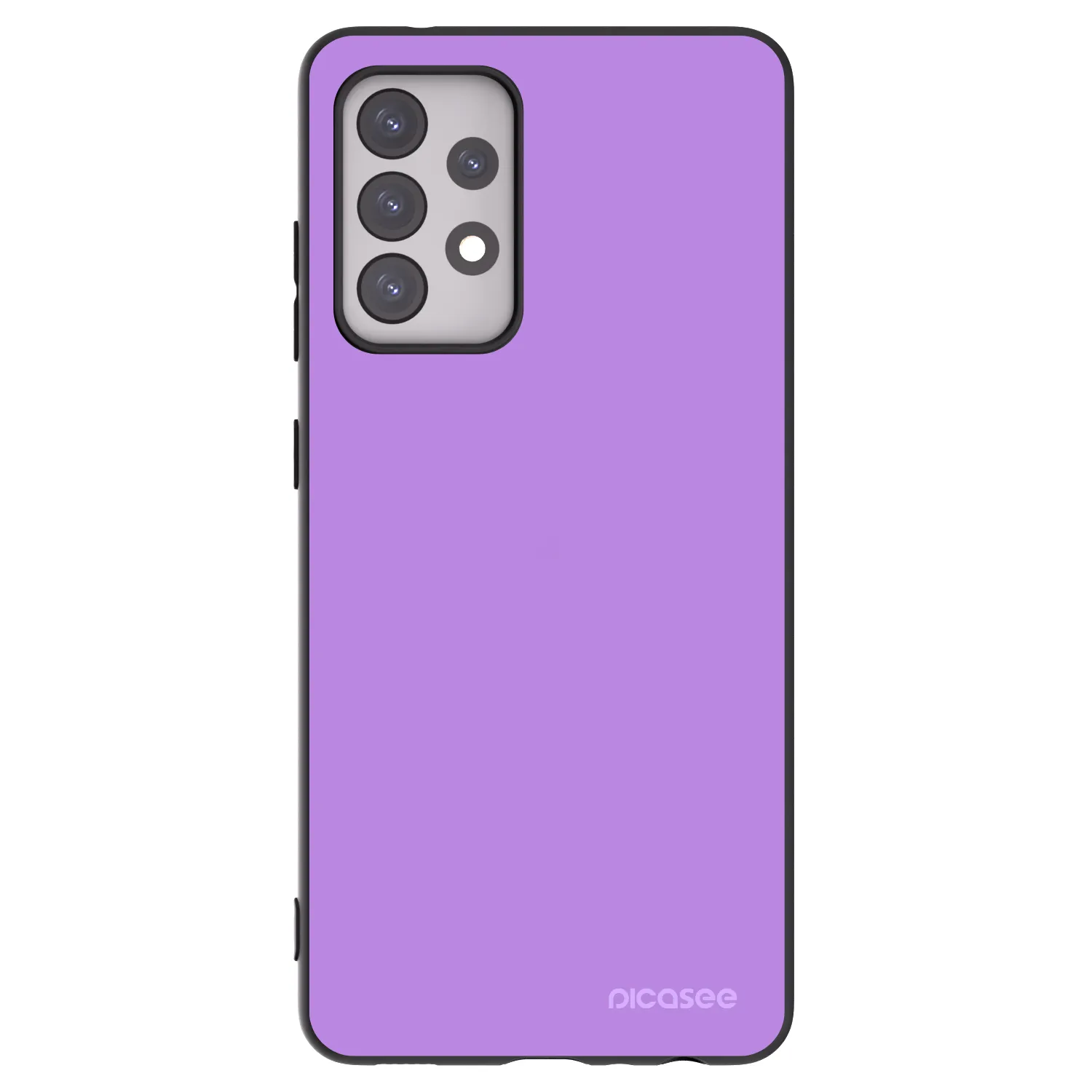 Picasee Μαύρη θήκη σιλικόνης για Samsung Galaxy A52 5G A525F - Mystic Melody