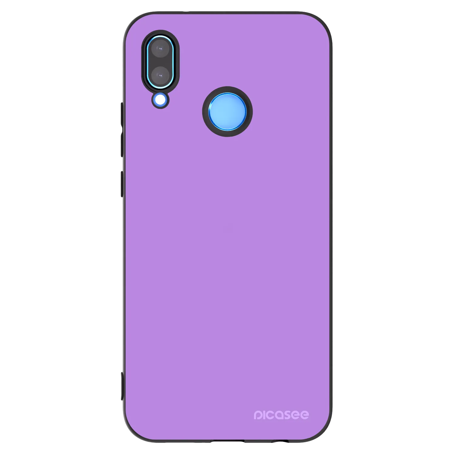 Picasee Μαύρη θήκη σιλικόνης για Huawei P20 Lite - Mystic Melody