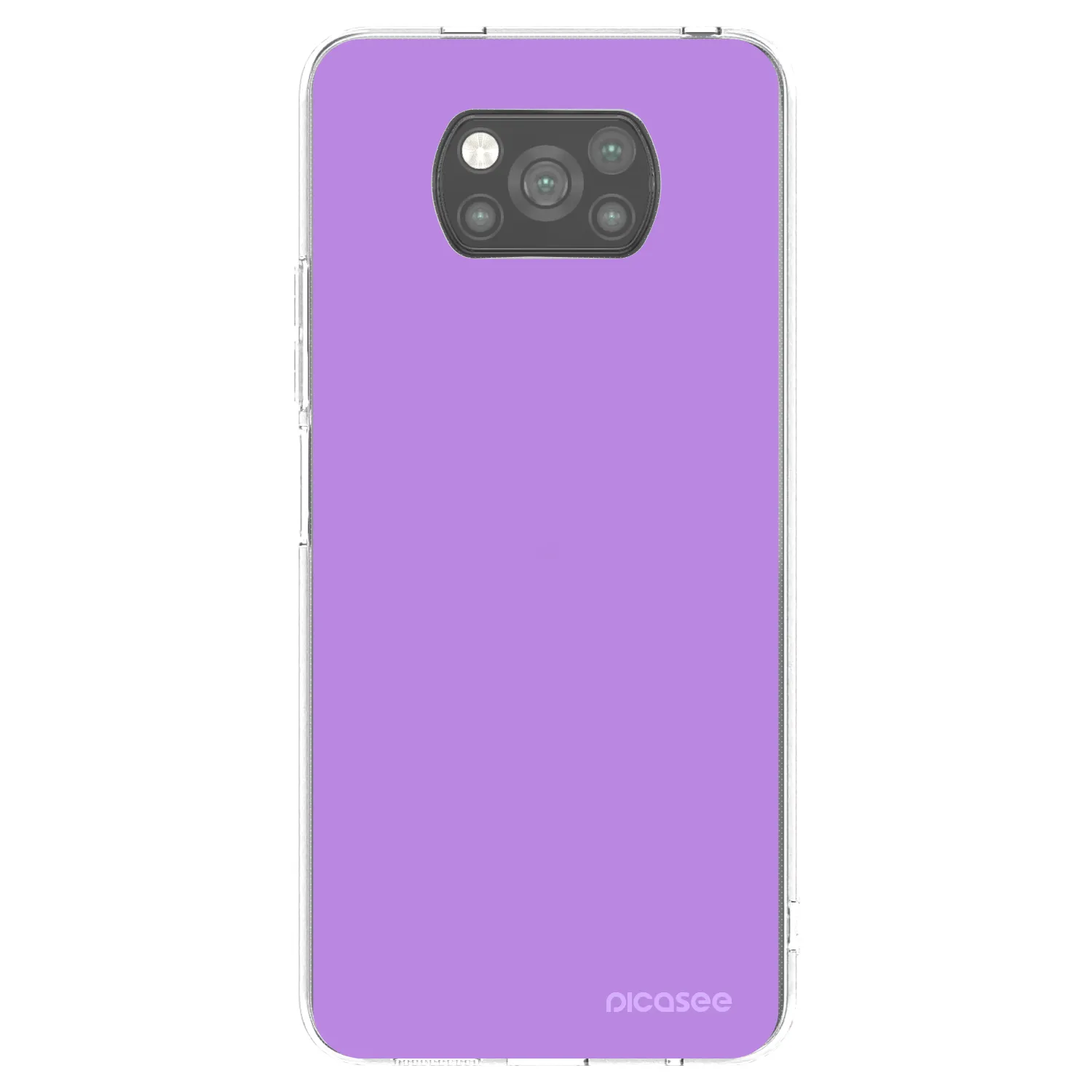 Picasee Μαύρη θήκη σιλικόνης για Xiaomi Poco X3 Pro - Mystic Melody