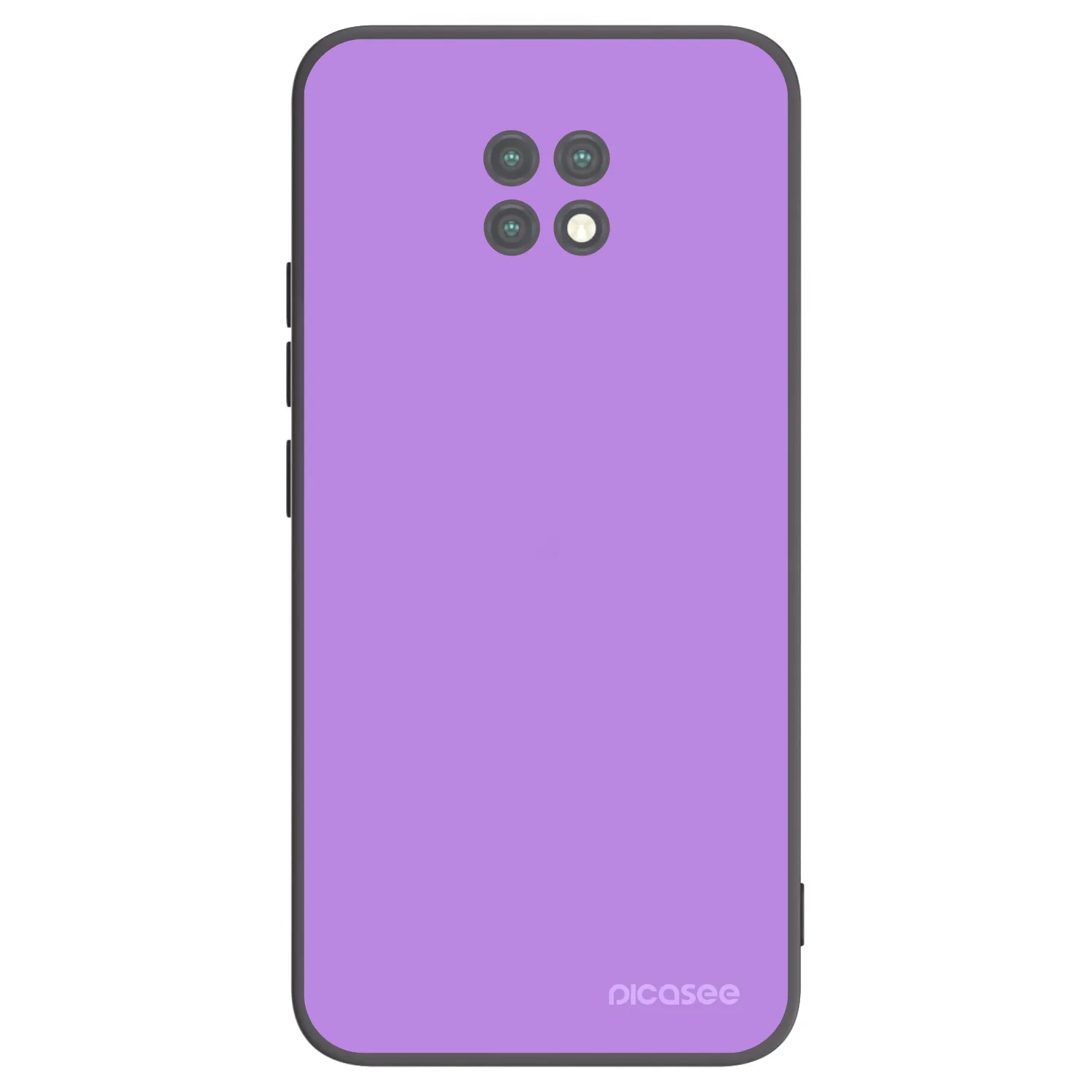 Picasee Μαύρη θήκη σιλικόνης για Xiaomi Redmi Note 9T - Mystic Melody