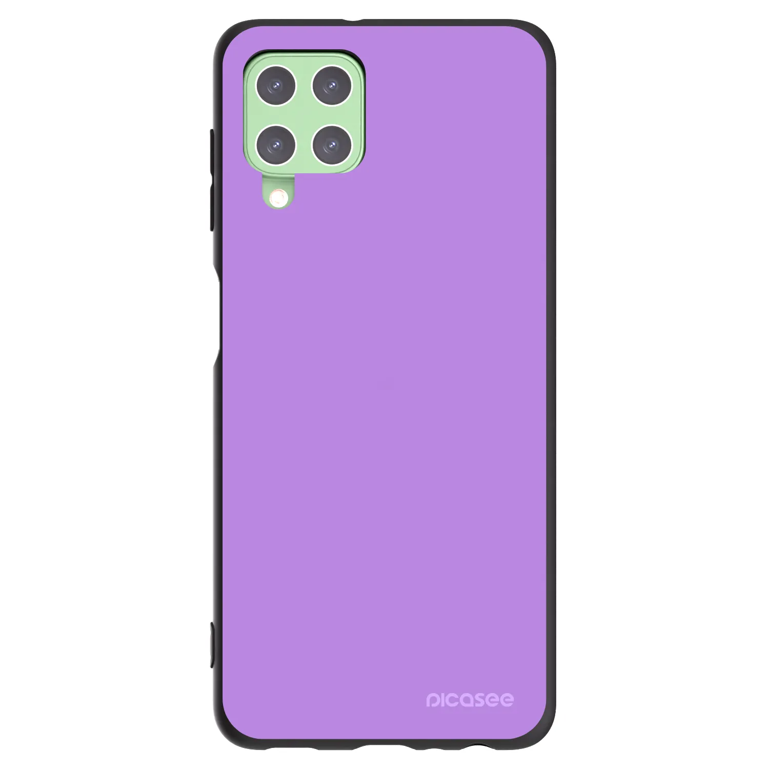 Picasee Μαύρη θήκη σιλικόνης για Samsung Galaxy A22 A225F 4G - Mystic Melody