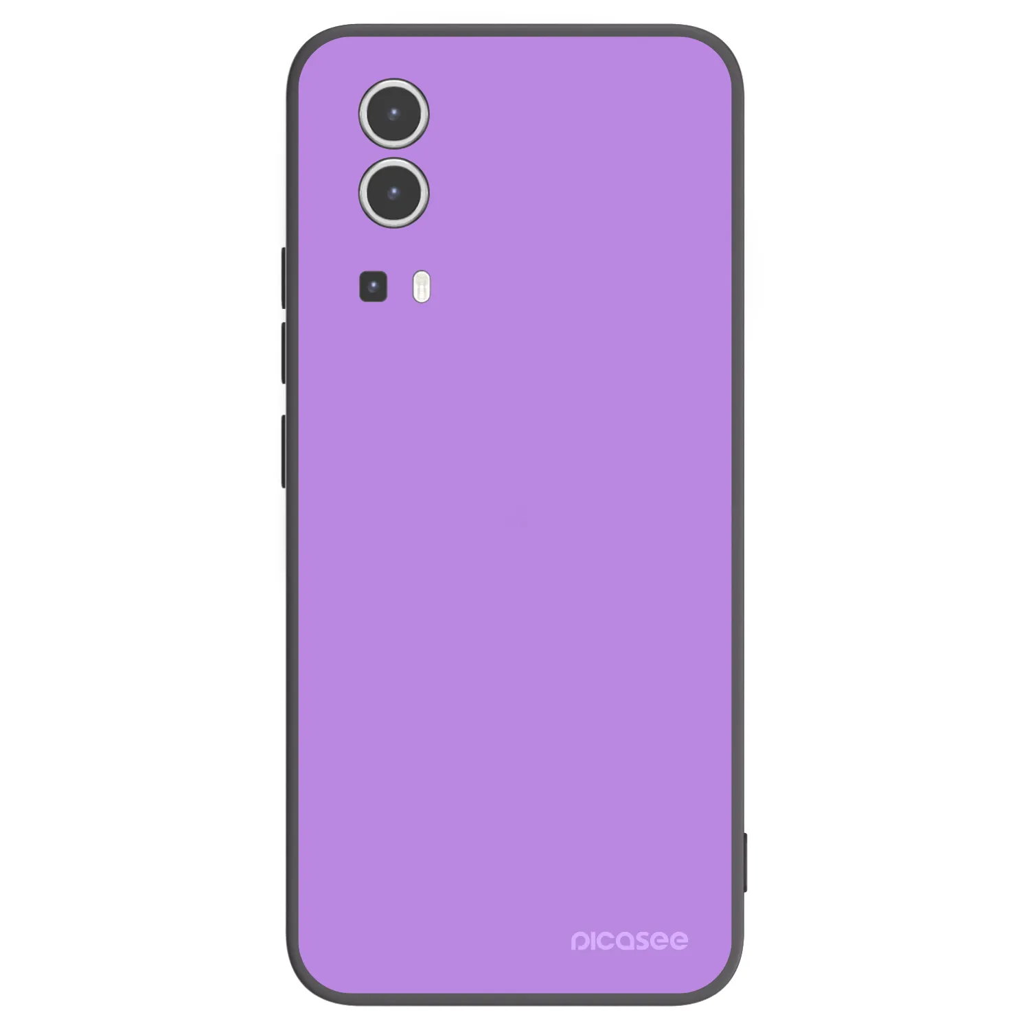 Picasee Μαύρη θήκη σιλικόνης για Vivo Y72 5G - Mystic Melody