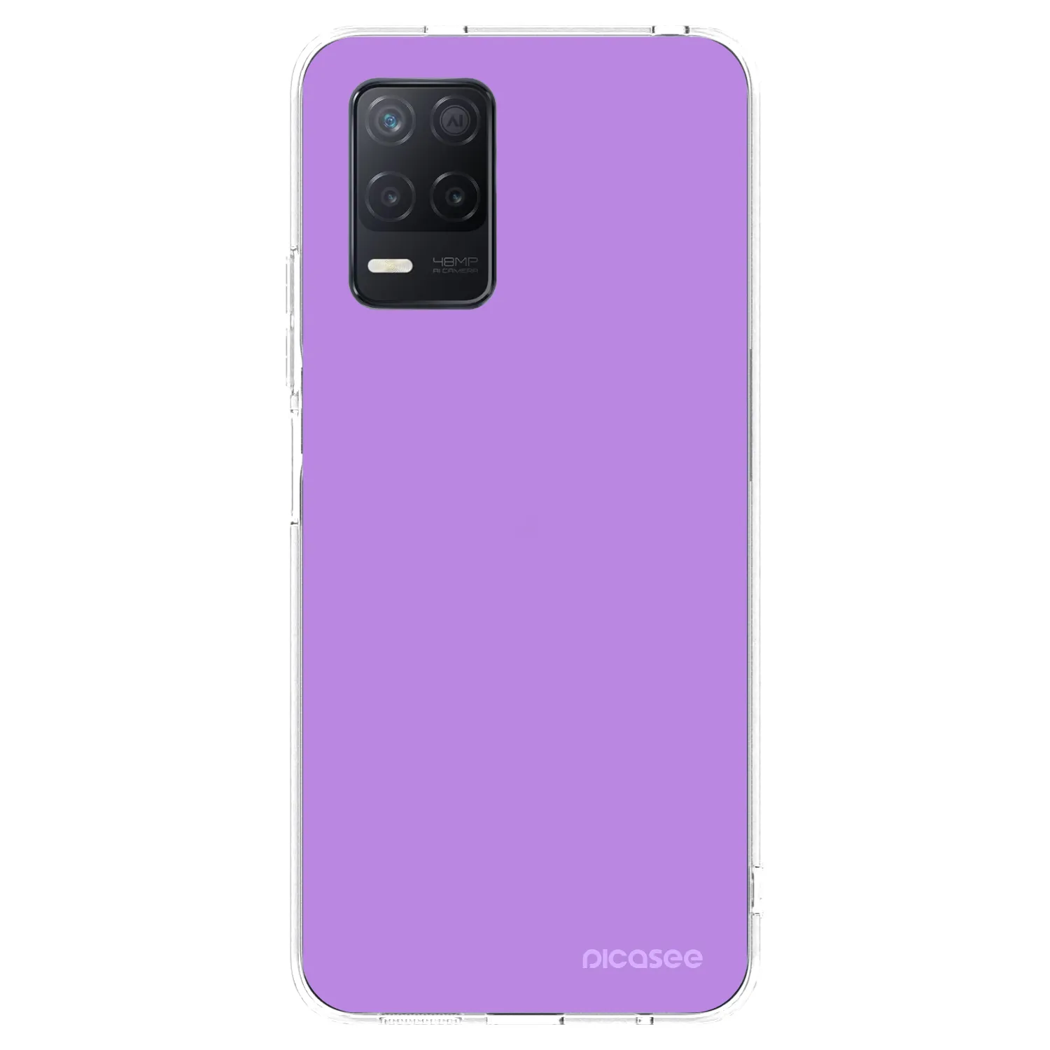 Picasee διαφανής θήκη σιλικόνης Realme 8 5G - Mystic Melody