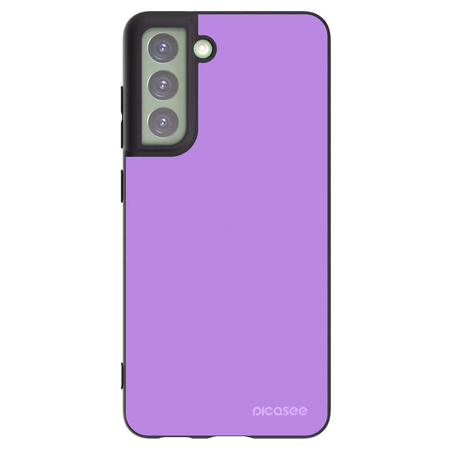 Picasee Μαύρη θήκη σιλικόνης για Samsung Galaxy S21 FE 5G - Mystic Melody