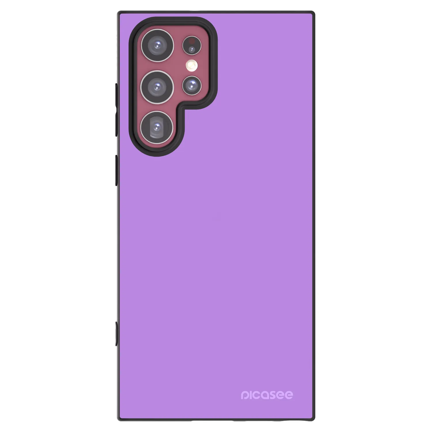 Picasee Μαύρη θήκη σιλικόνης για Samsung Galaxy S22 Ultra 5G - Mystic Melody