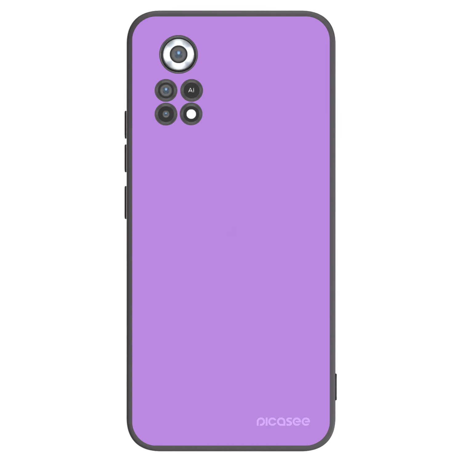 Picasee Μαύρη θήκη σιλικόνης για Xiaomi Poco X4 Pro 5G - Mystic Melody