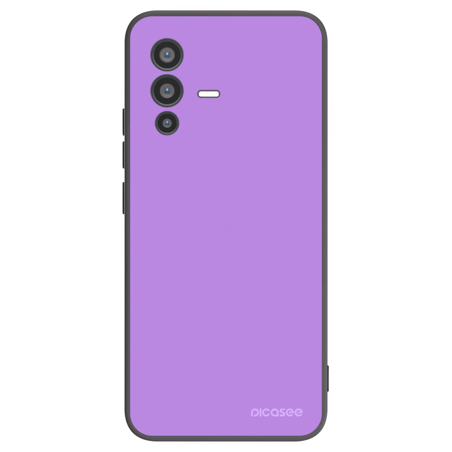 Picasee Μαύρη θήκη σιλικόνης για Vivo V23 5G - Mystic Melody