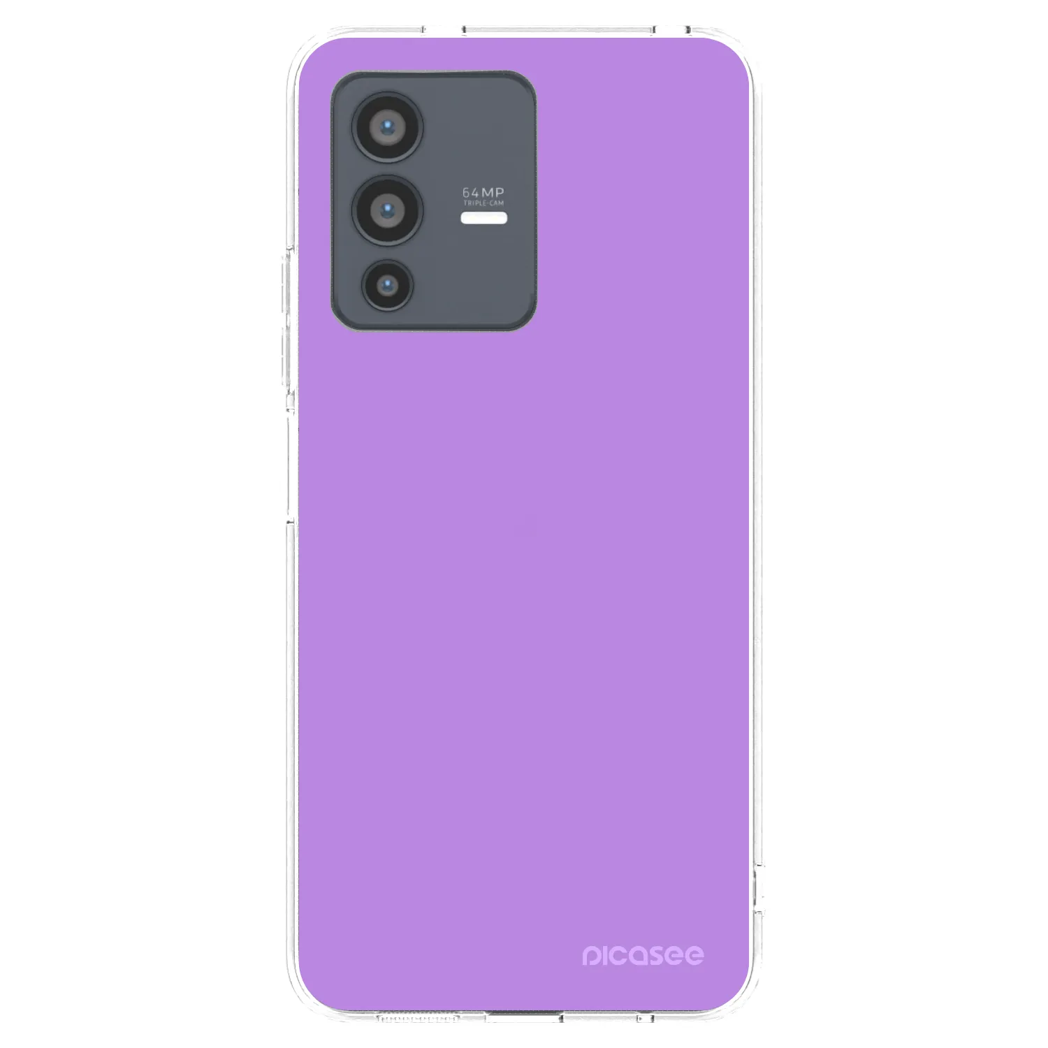 Picasee διαφανής θήκη σιλικόνης Vivo V23 5G - Mystic Melody