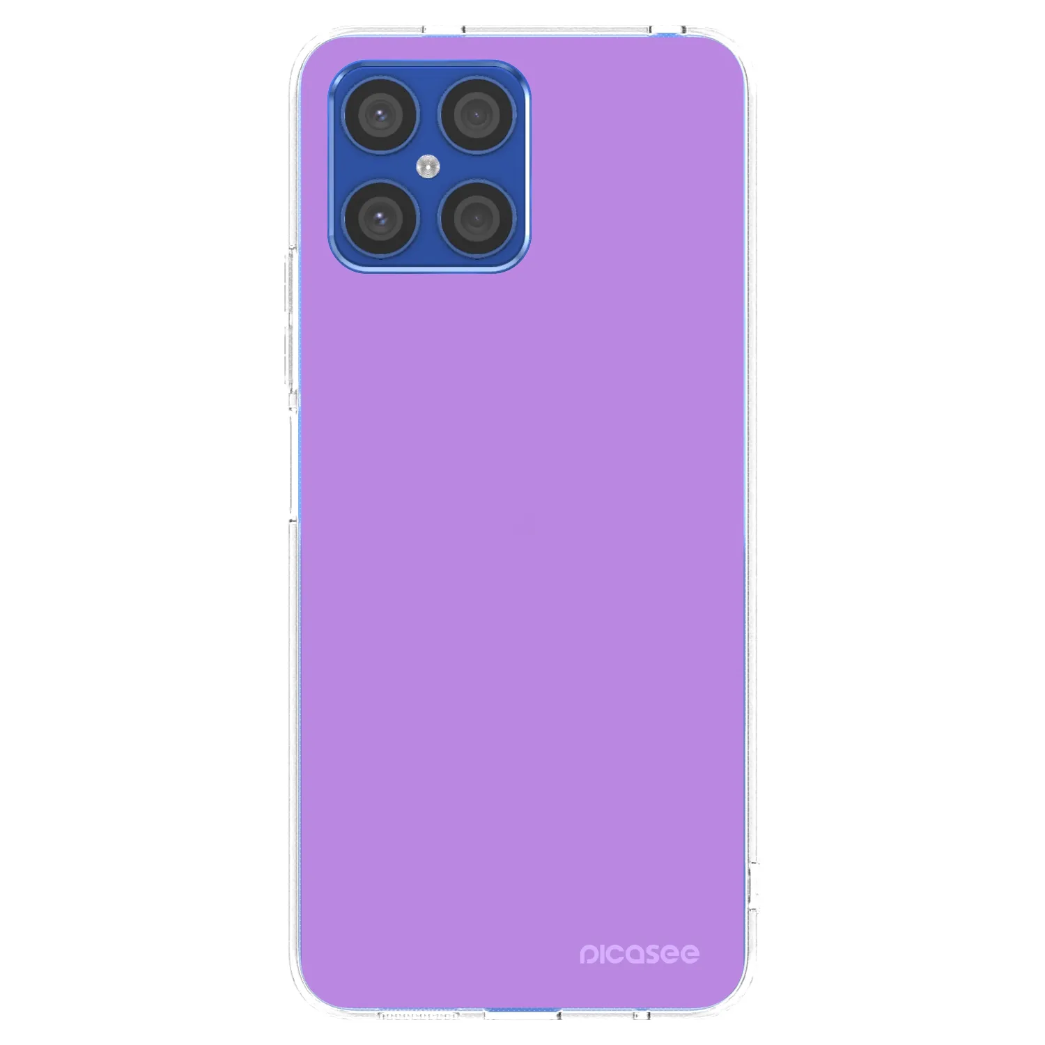 Picasee διαφανής θήκη σιλικόνης Honor X8 4G - Mystic Melody