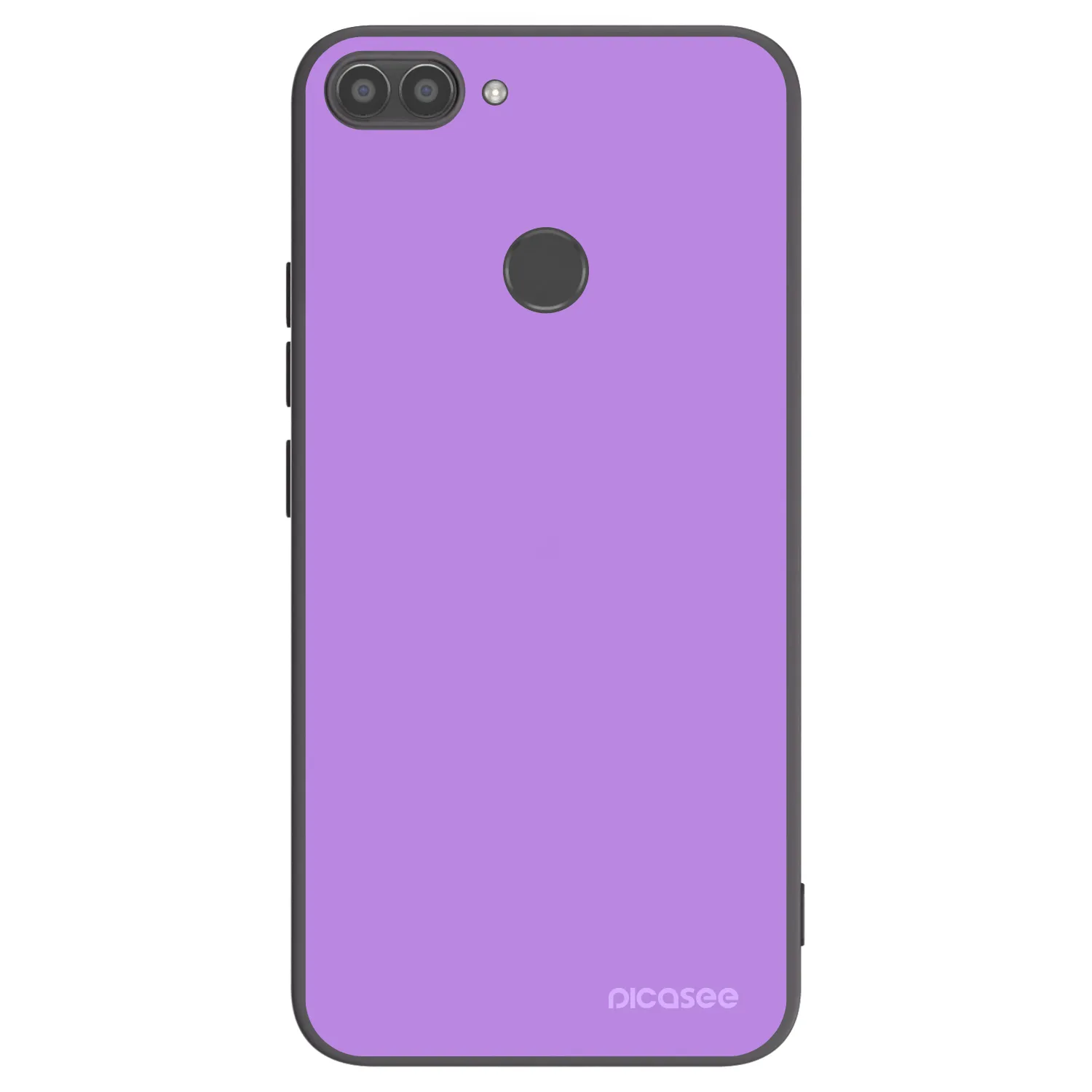 Picasee Μαύρη θήκη σιλικόνης για Huawei P Smart - Mystic Melody