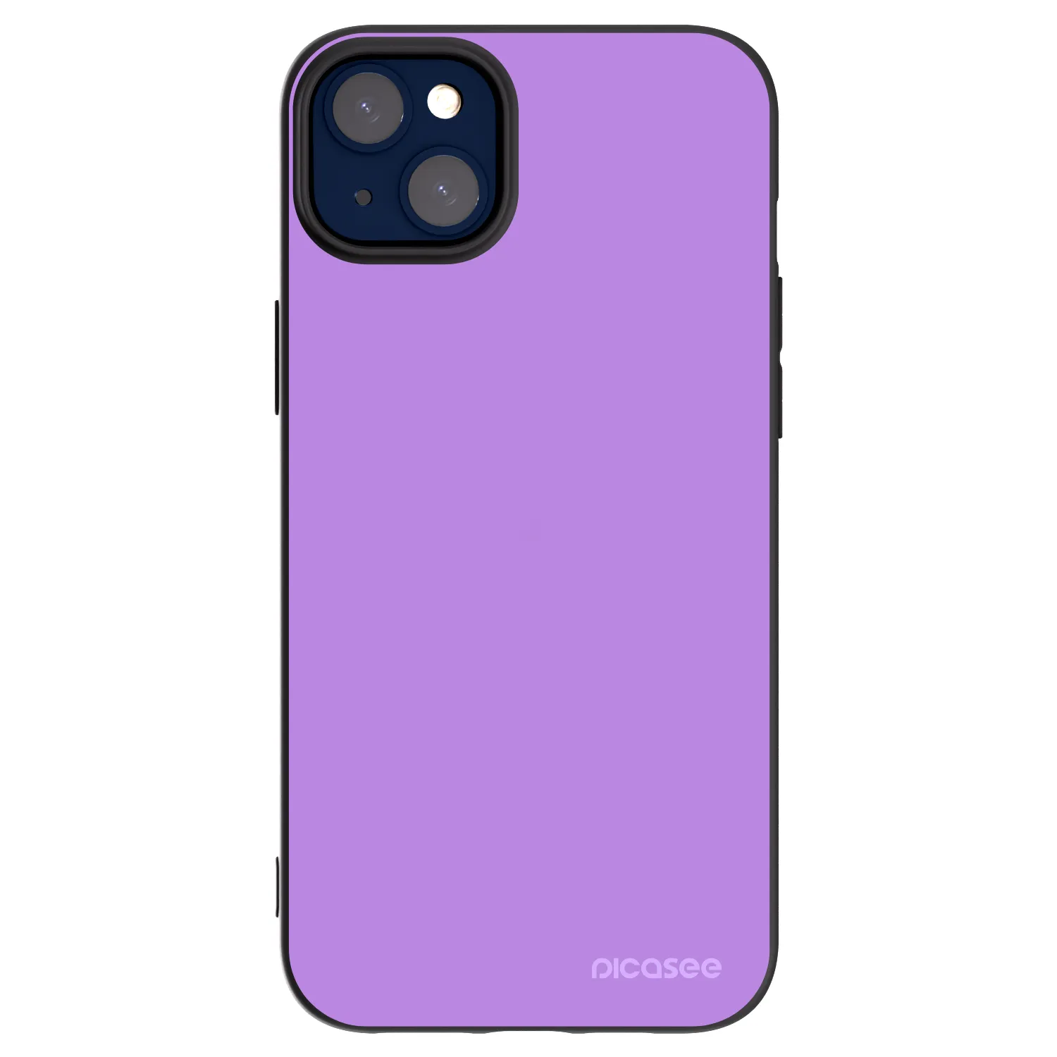 Picasee Μαύρη θήκη σιλικόνης για Apple iPhone 14 Plus - Mystic Melody