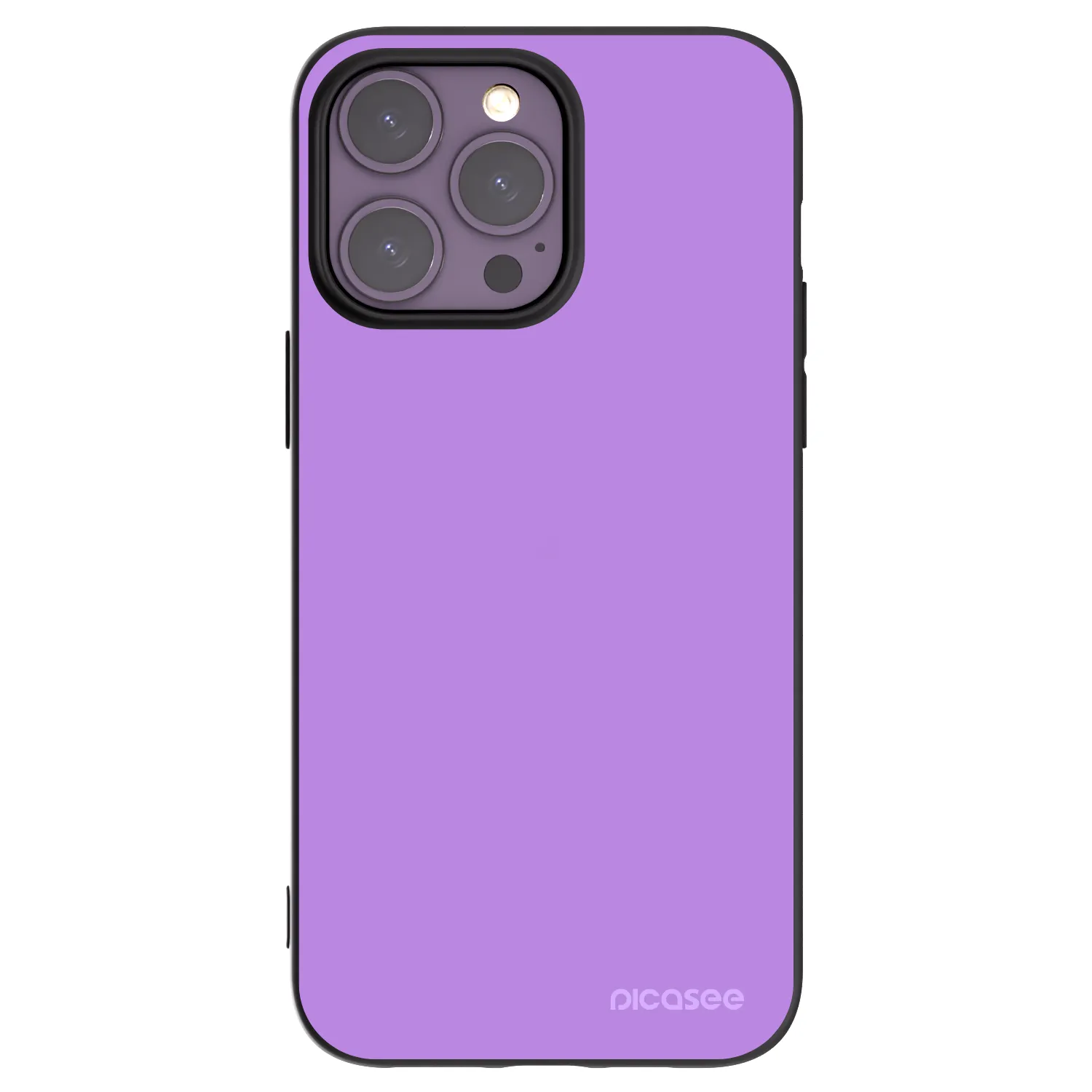 Picasee Μαύρη θήκη σιλικόνης για Apple iPhone 14 Pro Max - Mystic Melody