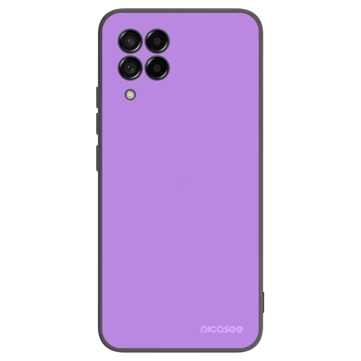 Picasee Μαύρη θήκη σιλικόνης για Samsung Galaxy M53 5G - Mystic Melody