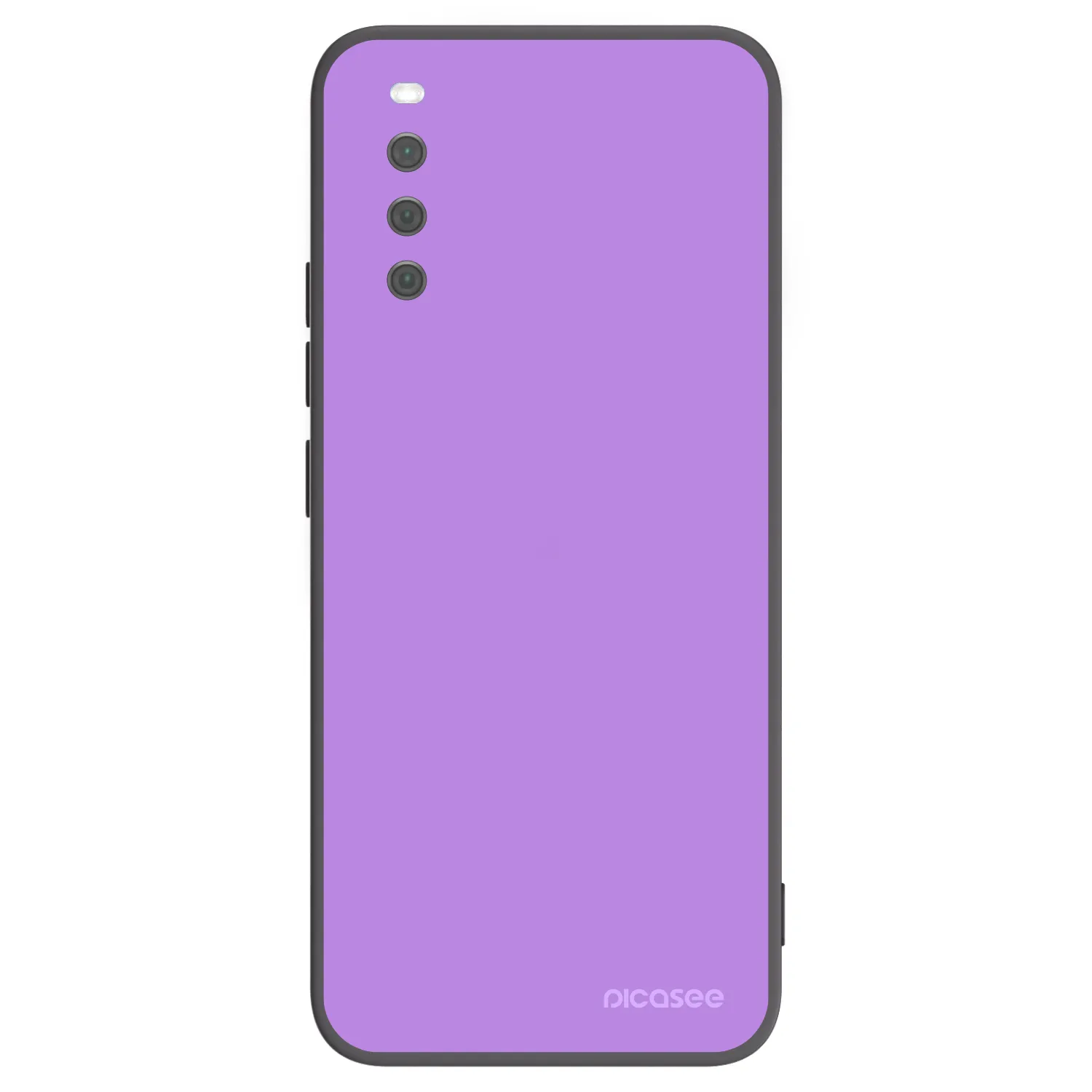 Picasee Μαύρη θήκη σιλικόνης για Sony Xperia 10 III - Mystic Melody