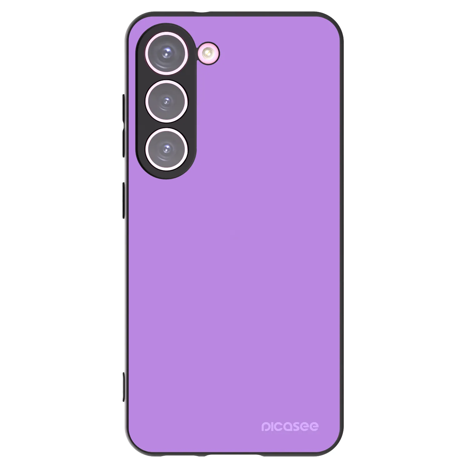 Picasee Μαύρη θήκη σιλικόνης για Samsung Galaxy S23 5G - Mystic Melody