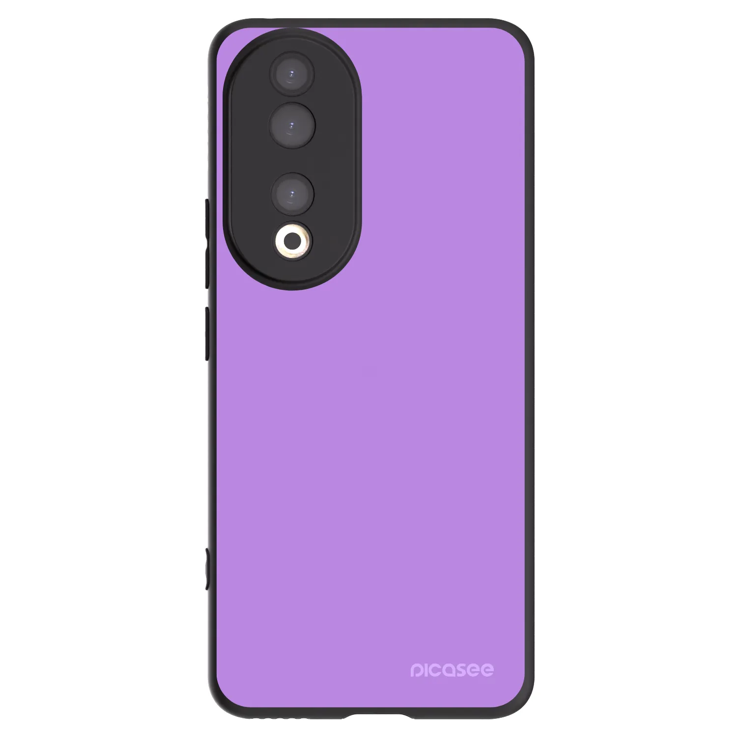 Picasee Μαύρη θήκη σιλικόνης για Honor 90 5G - Mystic Melody