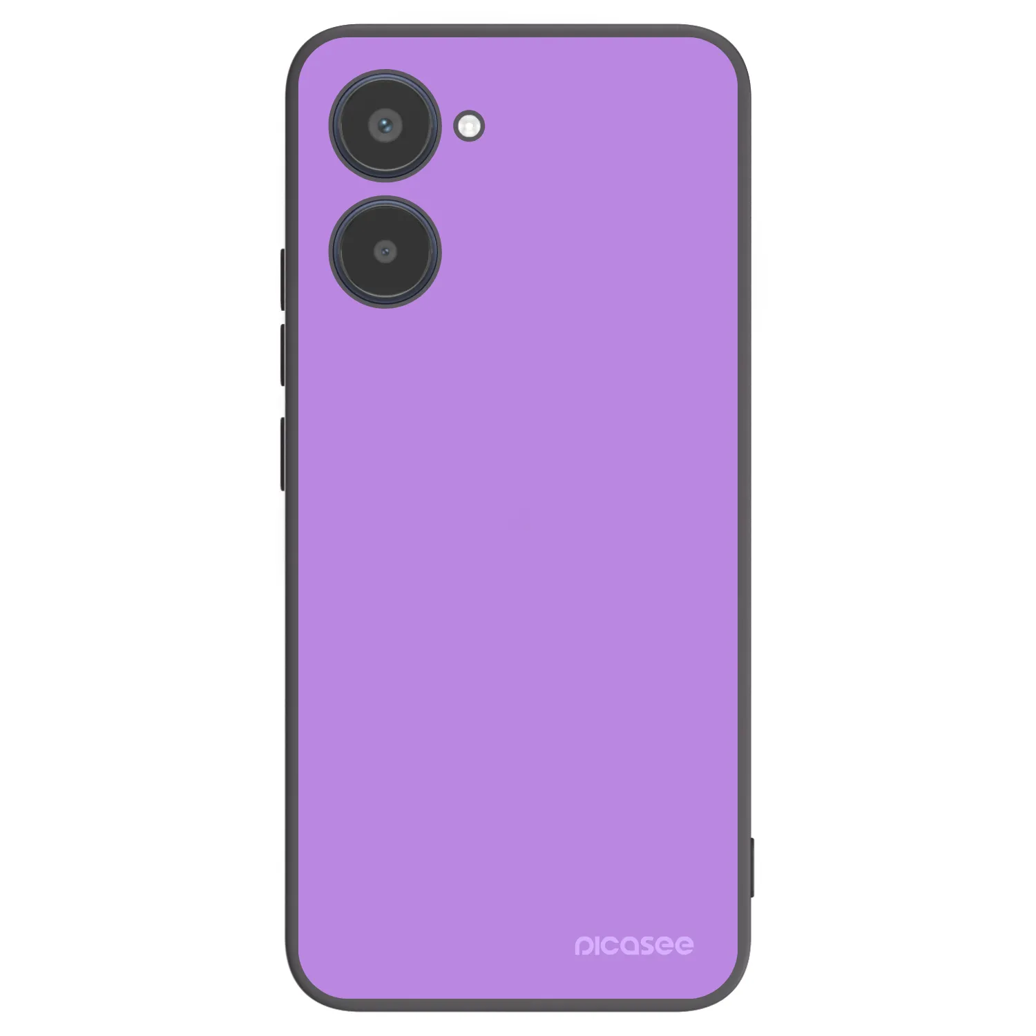 Picasee Μαύρη θήκη σιλικόνης για Realme 10 4G - Mystic Melody
