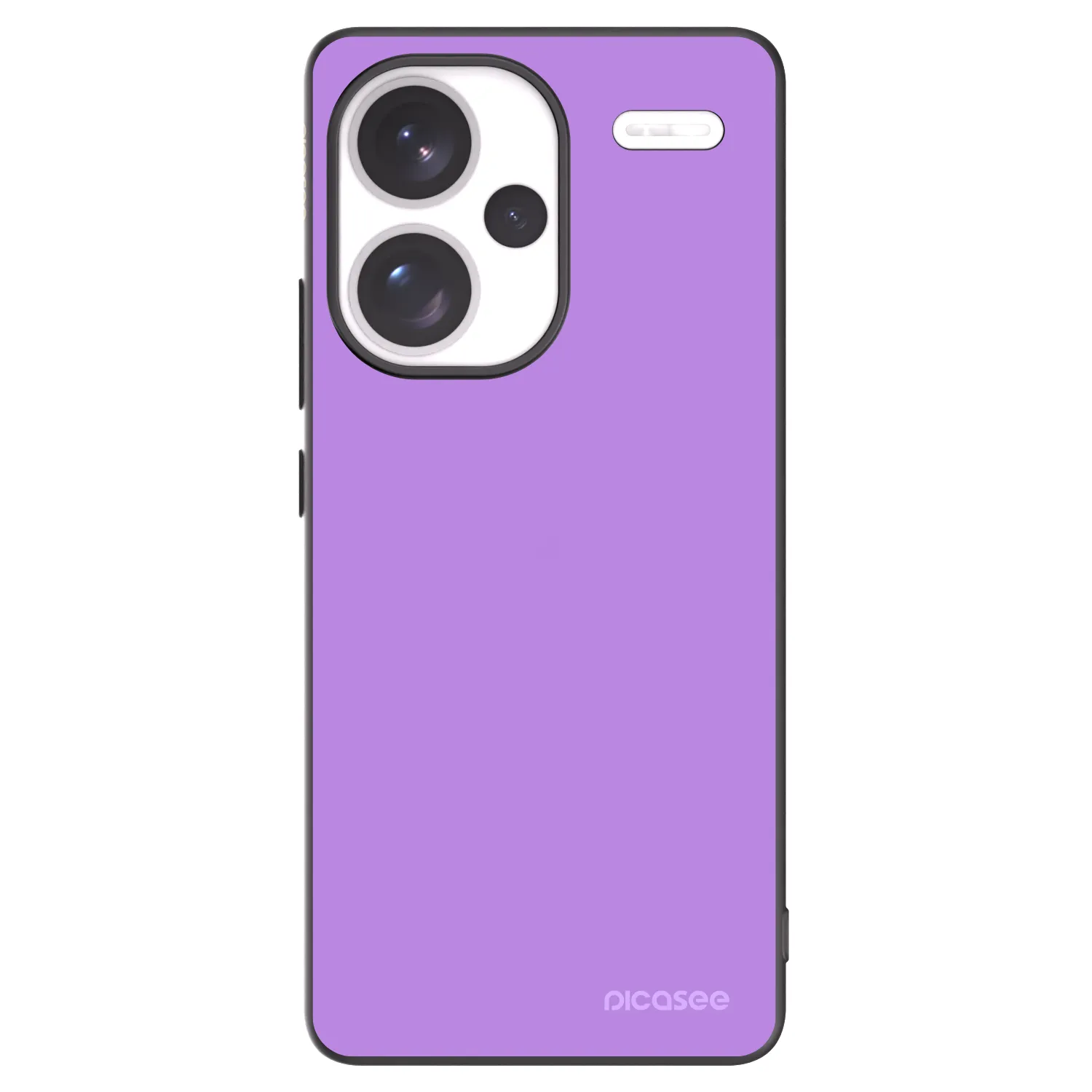 Picasee Μαύρη θήκη σιλικόνης για Xiaomi Redmi Note 13 Pro+ 5G - Mystic Melody