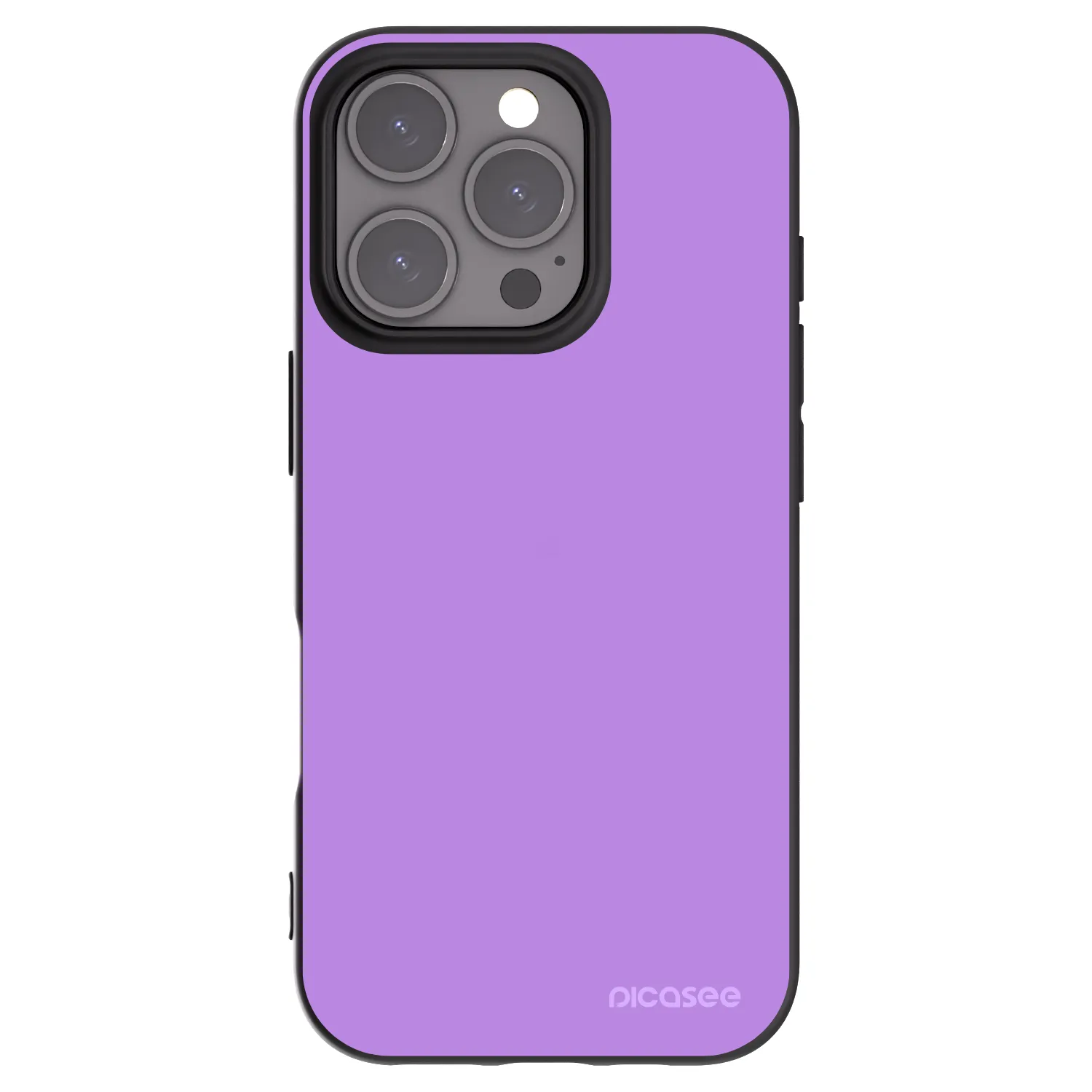 Picasee Μαύρη θήκη σιλικόνης για Apple iPhone 16 Pro - Mystic Melody