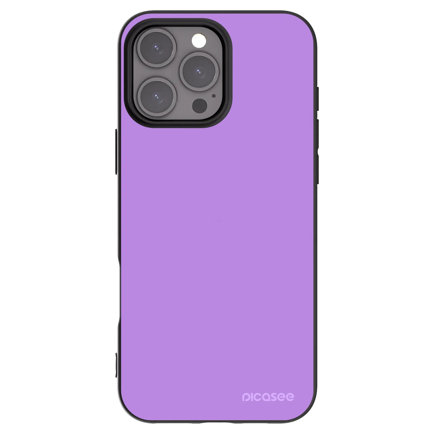 Picasee Μαύρη θήκη σιλικόνης για Apple iPhone 16 Pro Max - Mystic Melody