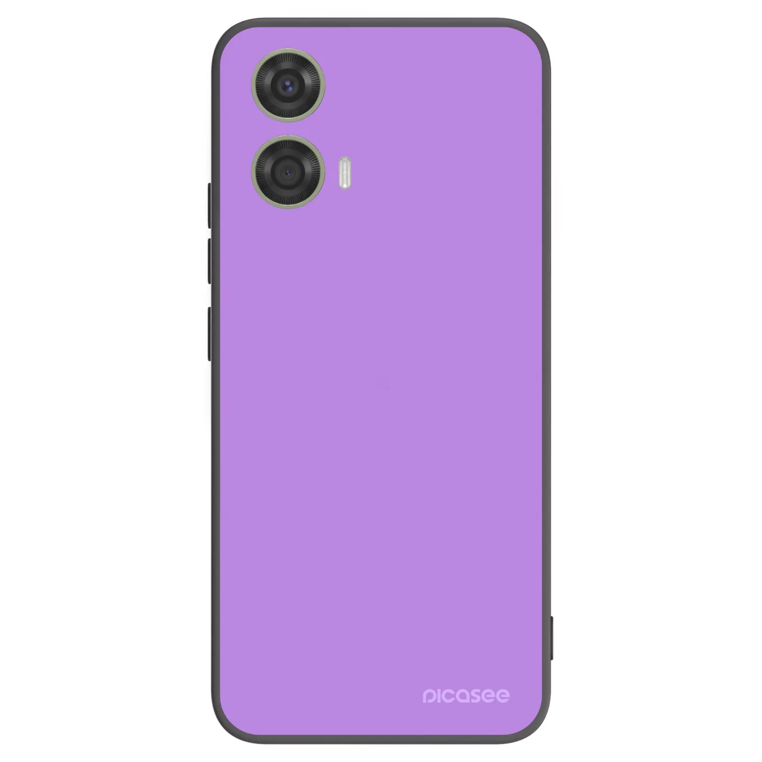 Picasee Μαύρη θήκη σιλικόνης για Motorola Moto G24 - Mystic Melody