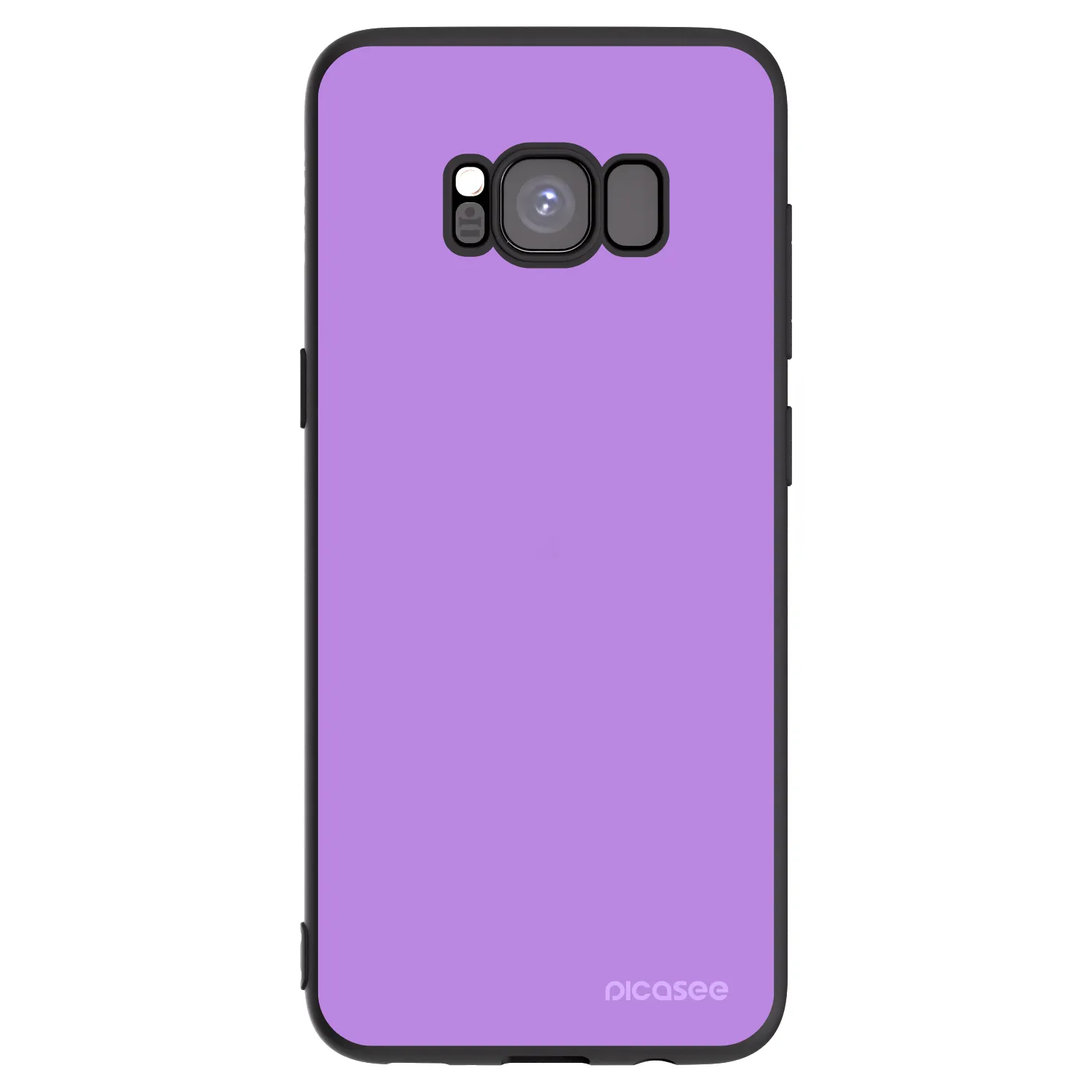 Picasee Μαύρη θήκη σιλικόνης για Samsung Galaxy S8 G950F - Mystic Melody