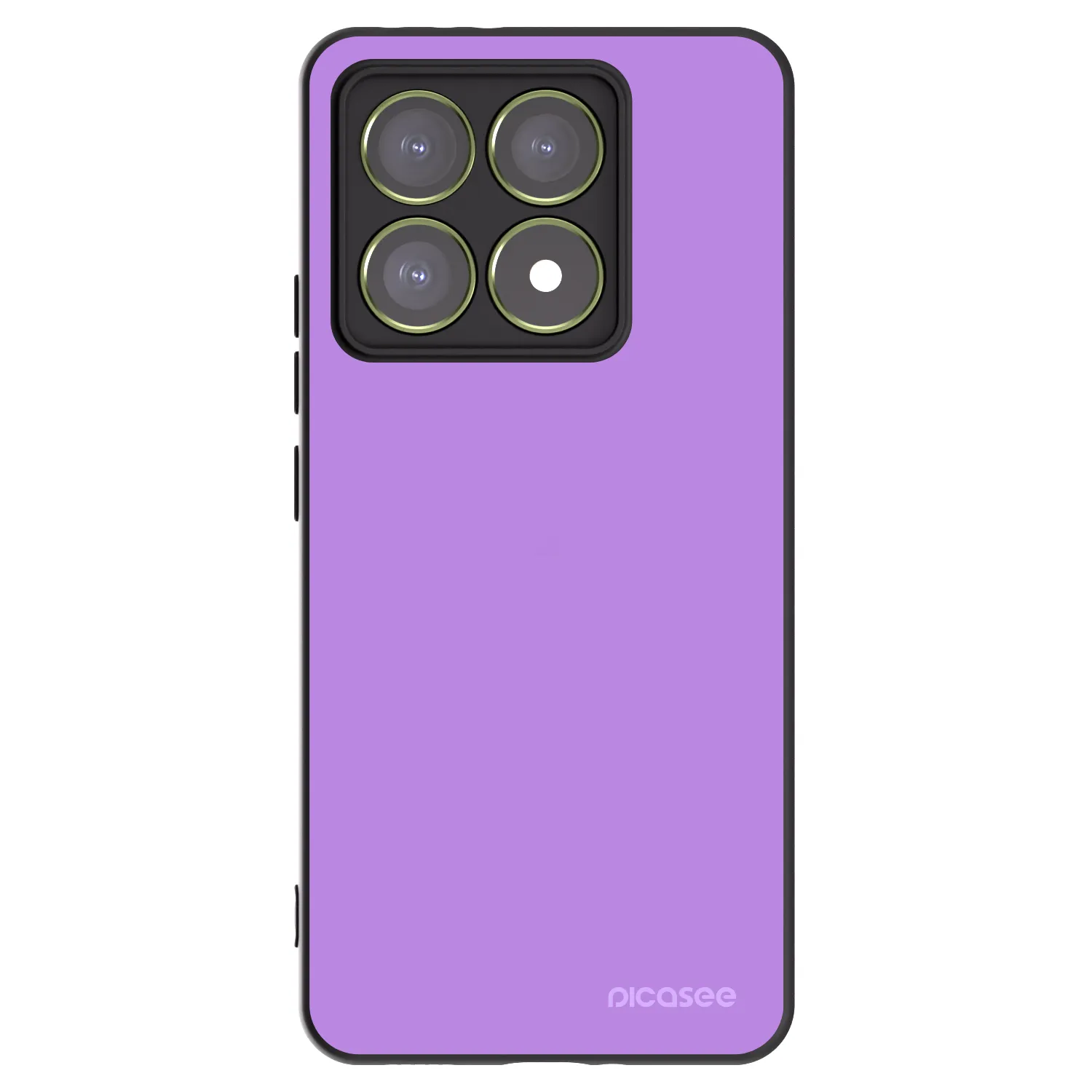 Picasee Μαύρη θήκη σιλικόνης για Xiaomi 14T - Mystic Melody