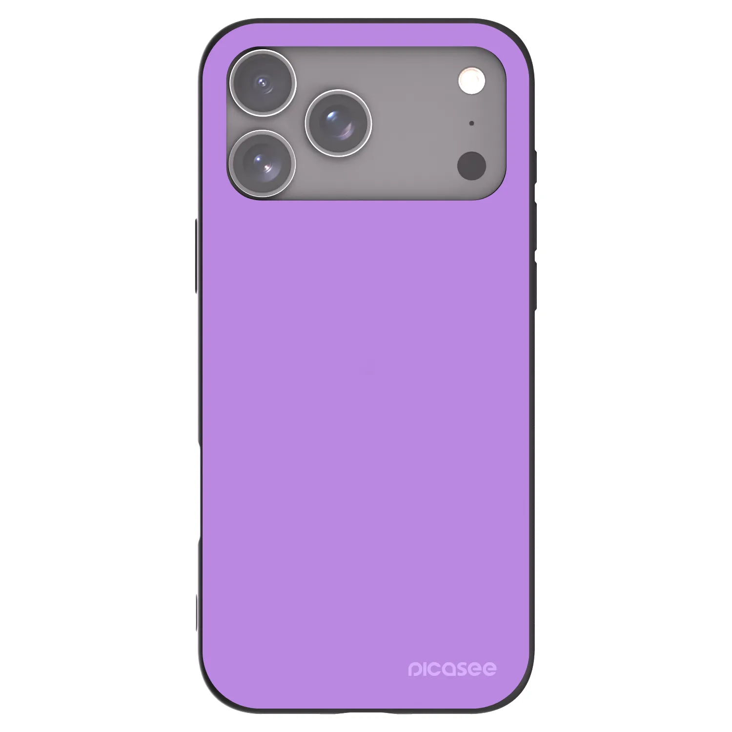 Picasee Μαύρη θήκη σιλικόνης για Apple iPhone 17 Pro Max - Mystic Melody