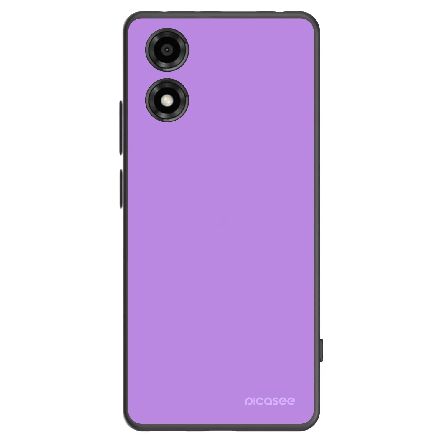 Picasee Μαύρη θήκη σιλικόνης για Motorola Moto E14 - Mystic Melody