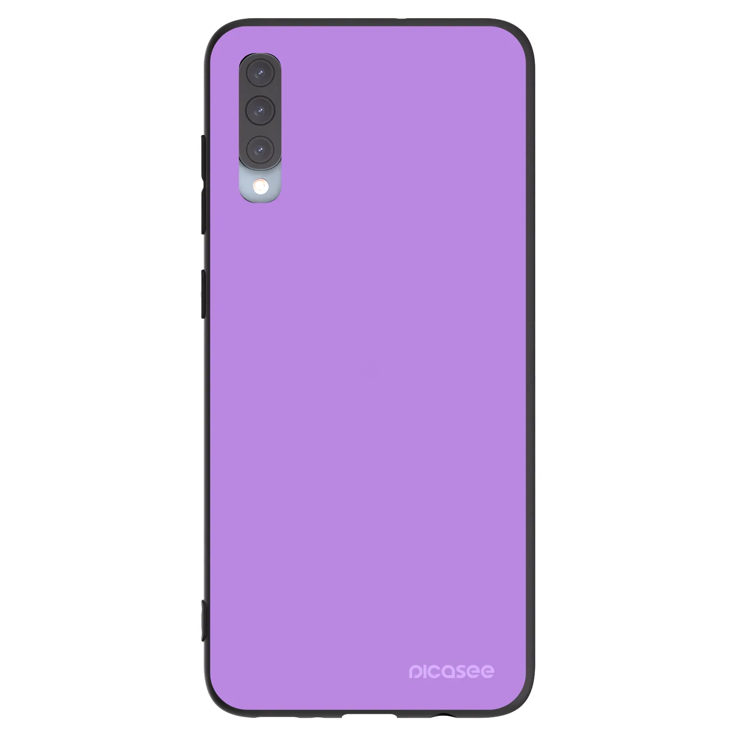 Picasee Μαύρη θήκη σιλικόνης για Samsung Galaxy A70 A705F - Mystic Melody