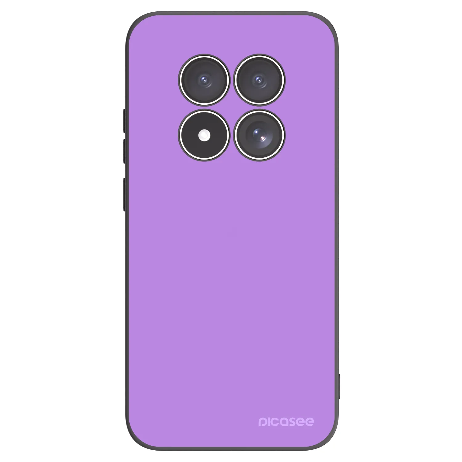 Picasee Μαύρη θήκη σιλικόνης για Xiaomi Redmi Note 15 Pro 4G - Mystic Melody