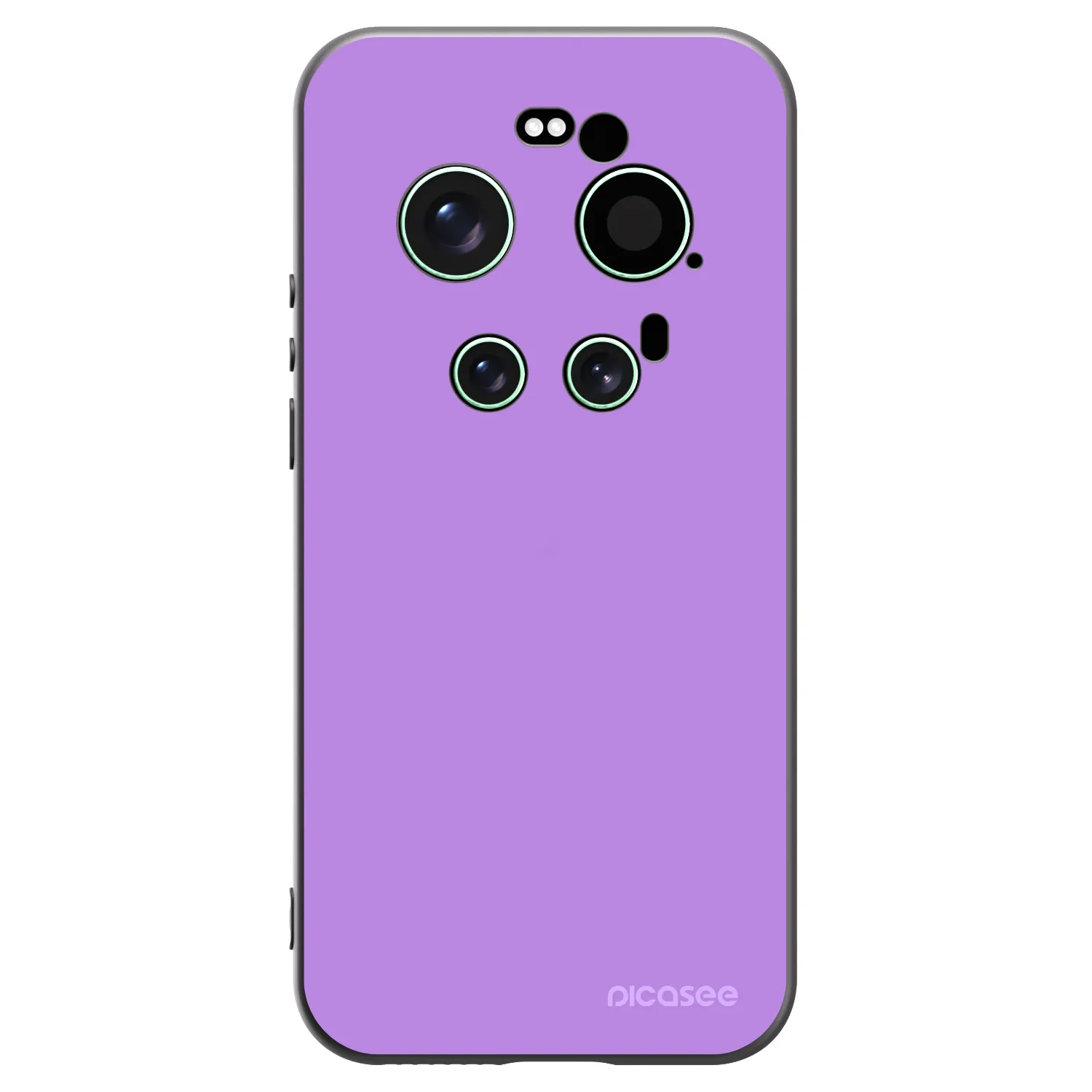 Picasee Μαύρη θήκη σιλικόνης για Xiaomi 17 Ultra - Mystic Melody