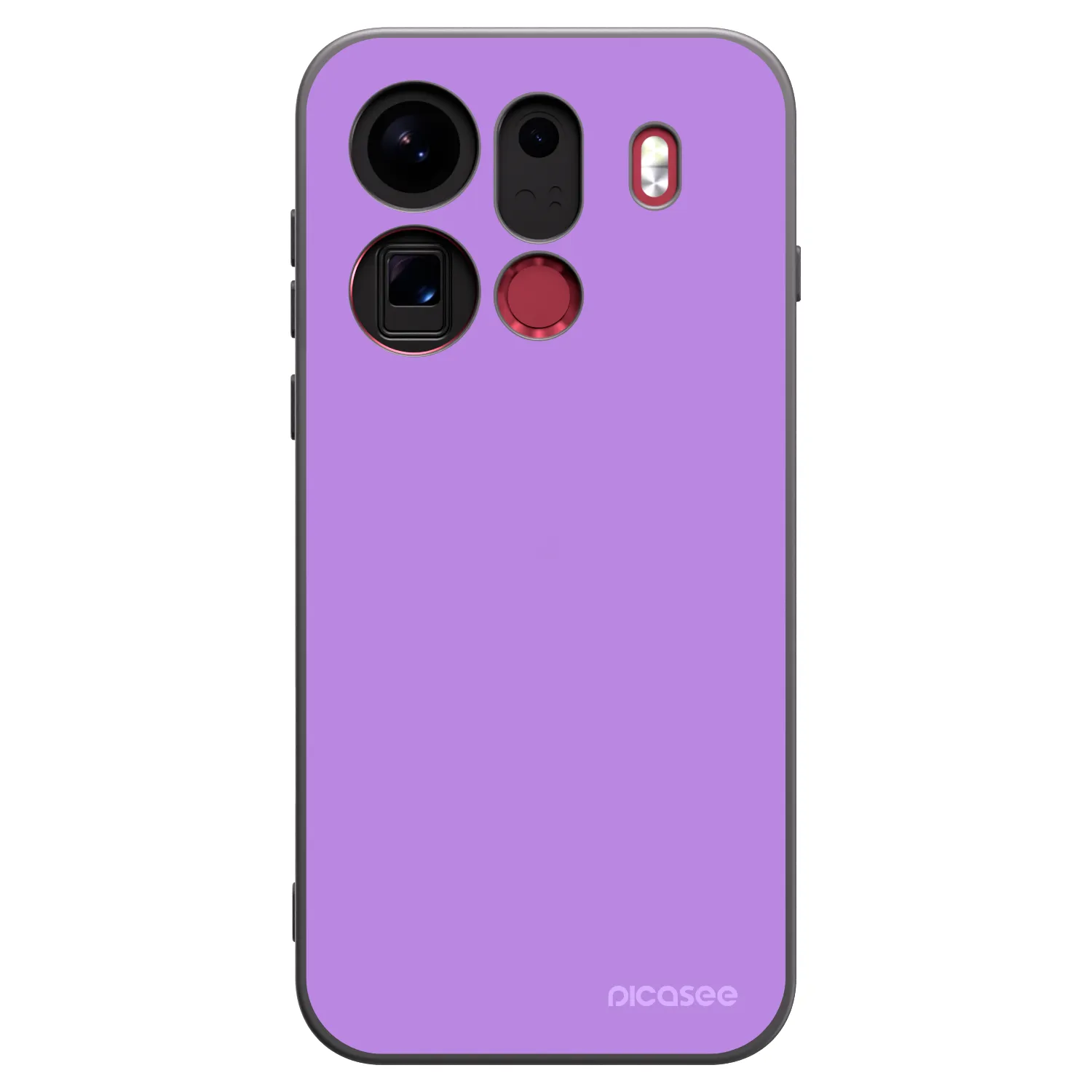 Picasee Μαύρη θήκη σιλικόνης για OPPO Find X9 Pro - Mystic Melody
