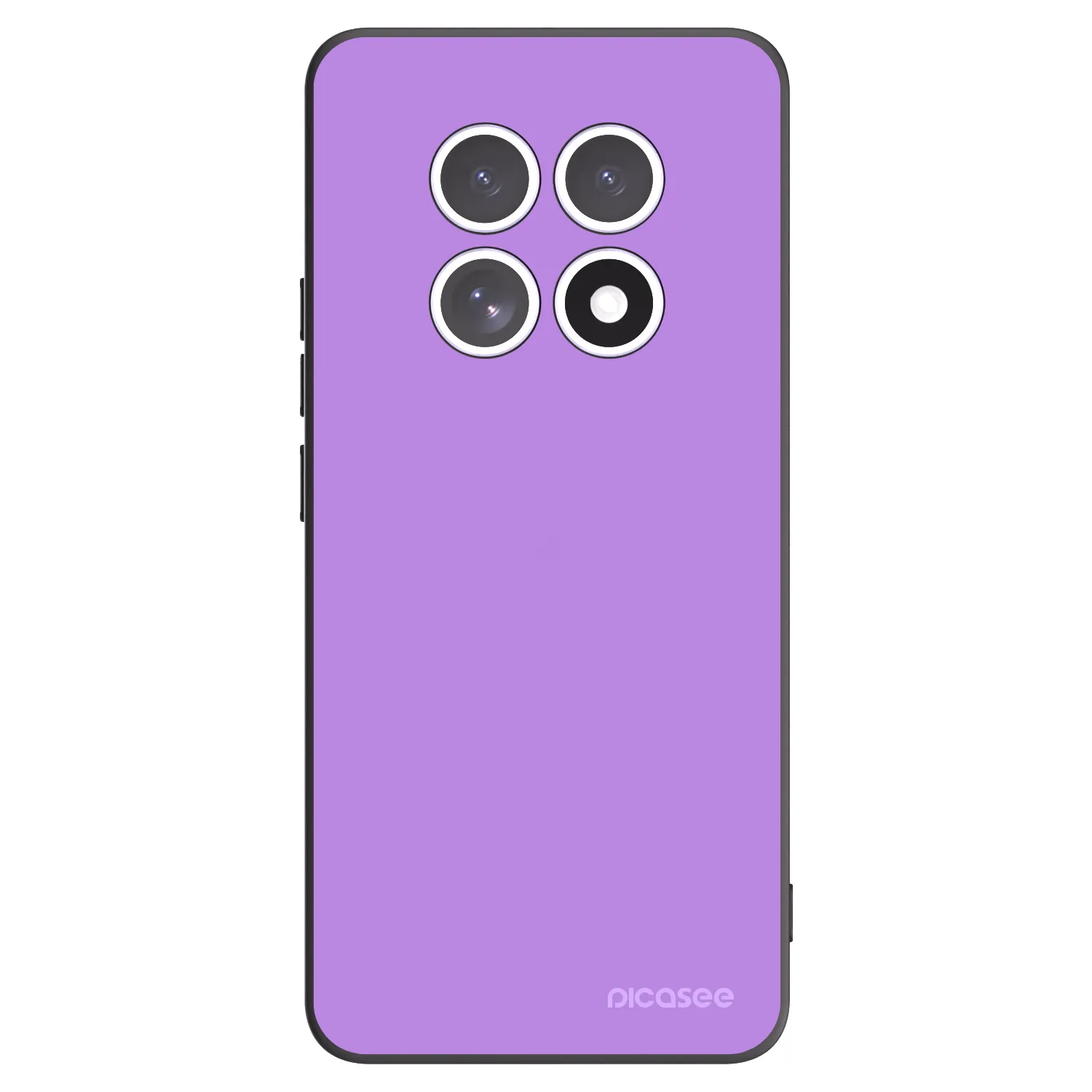 Picasee Μαύρη θήκη σιλικόνης για Xiaomi Redmi Note 15 5G - Mystic Melody