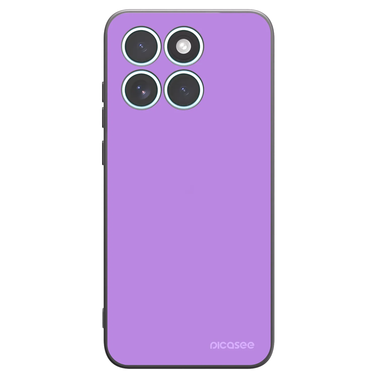 Picasee Μαύρη θήκη σιλικόνης για Motorola Edge 70 Fusion - Mystic Melody