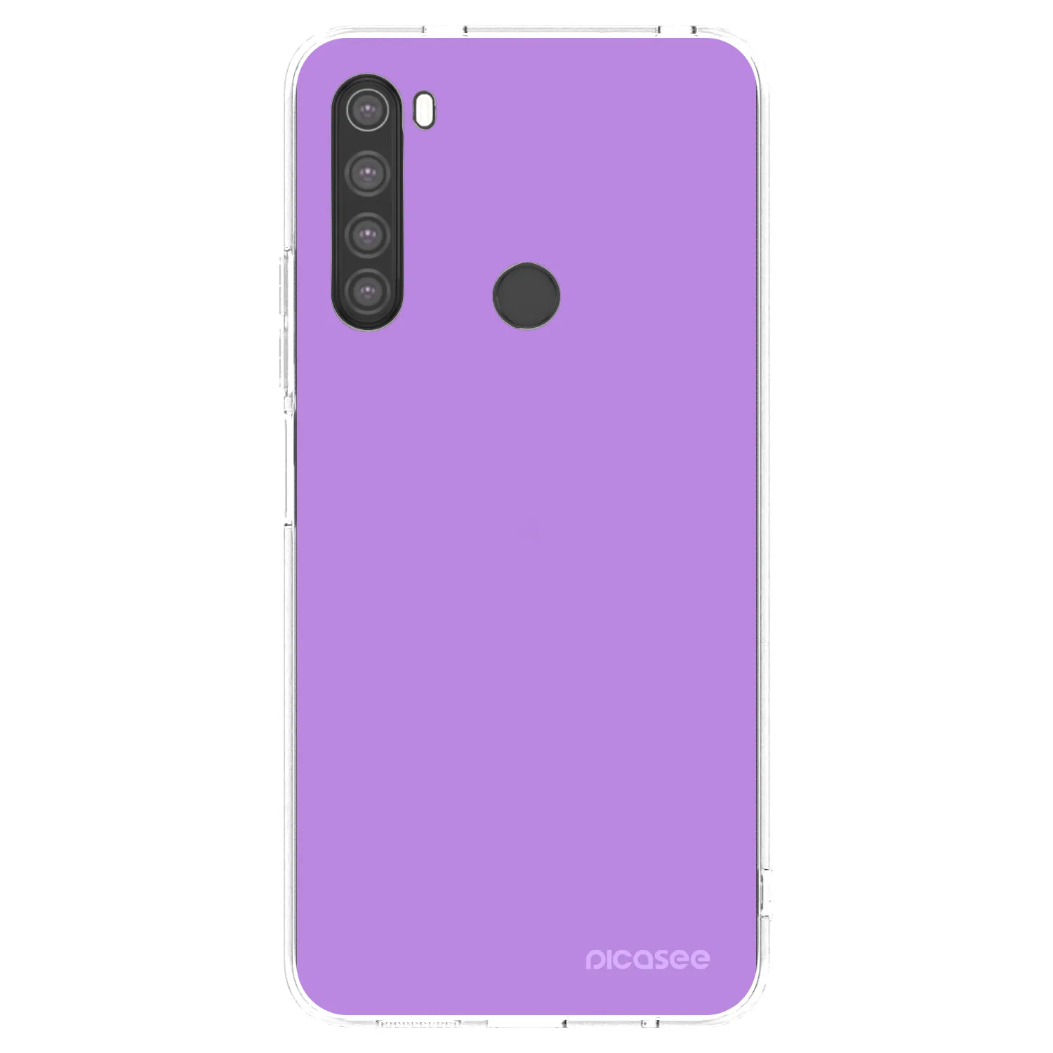 Picasee διαφανής θήκη σιλικόνης Xiaomi Redmi Note 8 - Mystic Melody