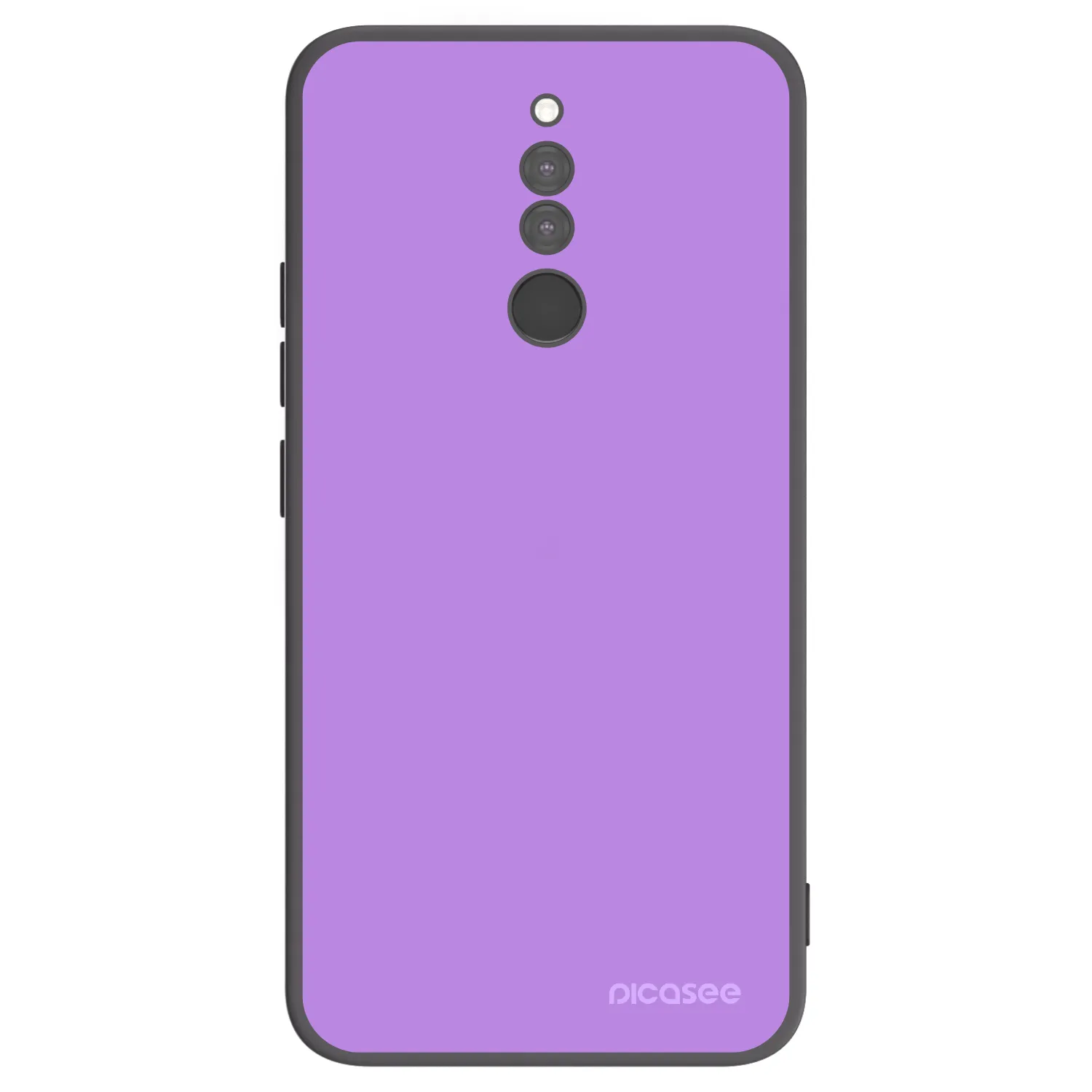 Picasee Μαύρη θήκη σιλικόνης για Xiaomi Redmi 8 - Mystic Melody