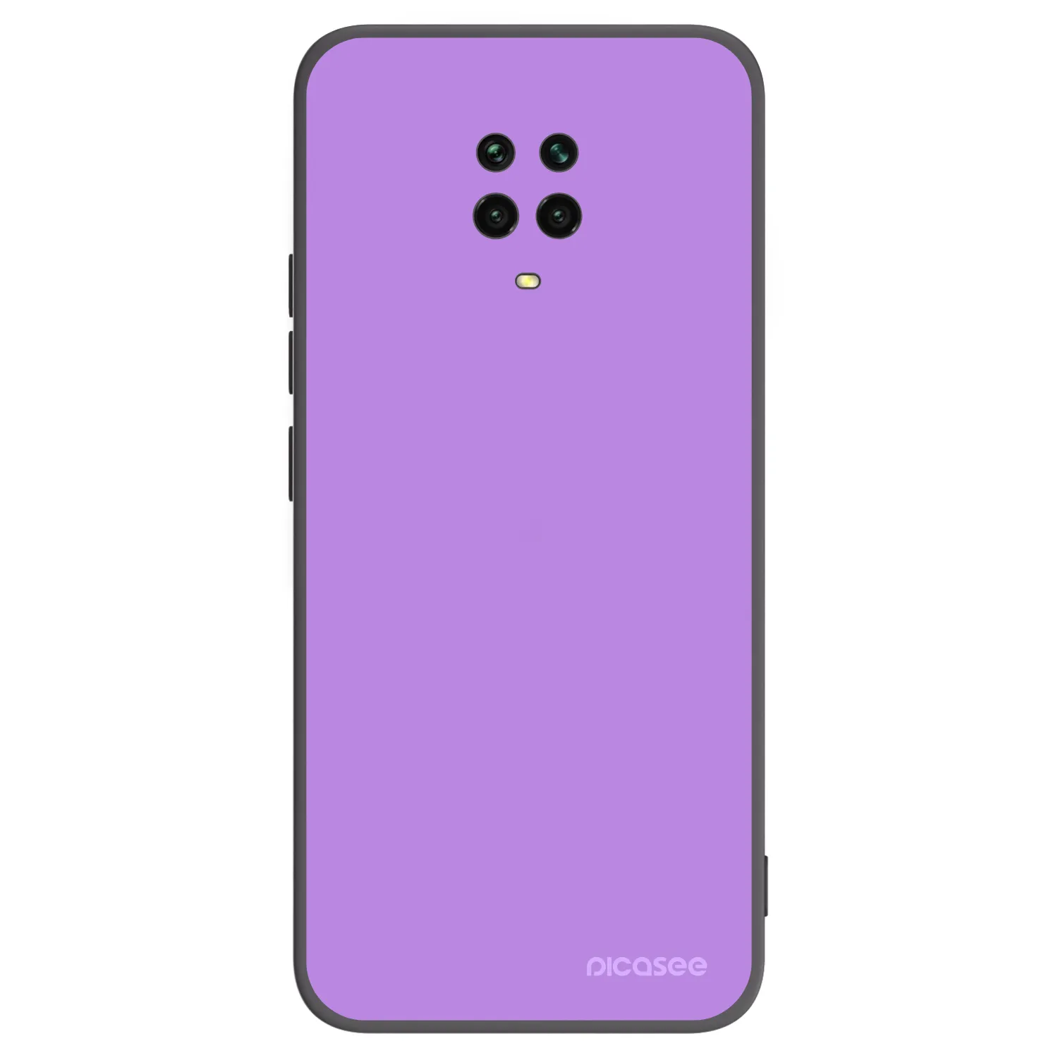 Picasee Μαύρη θήκη σιλικόνης για Xiaomi Redmi Note 9 Pro - Mystic Melody