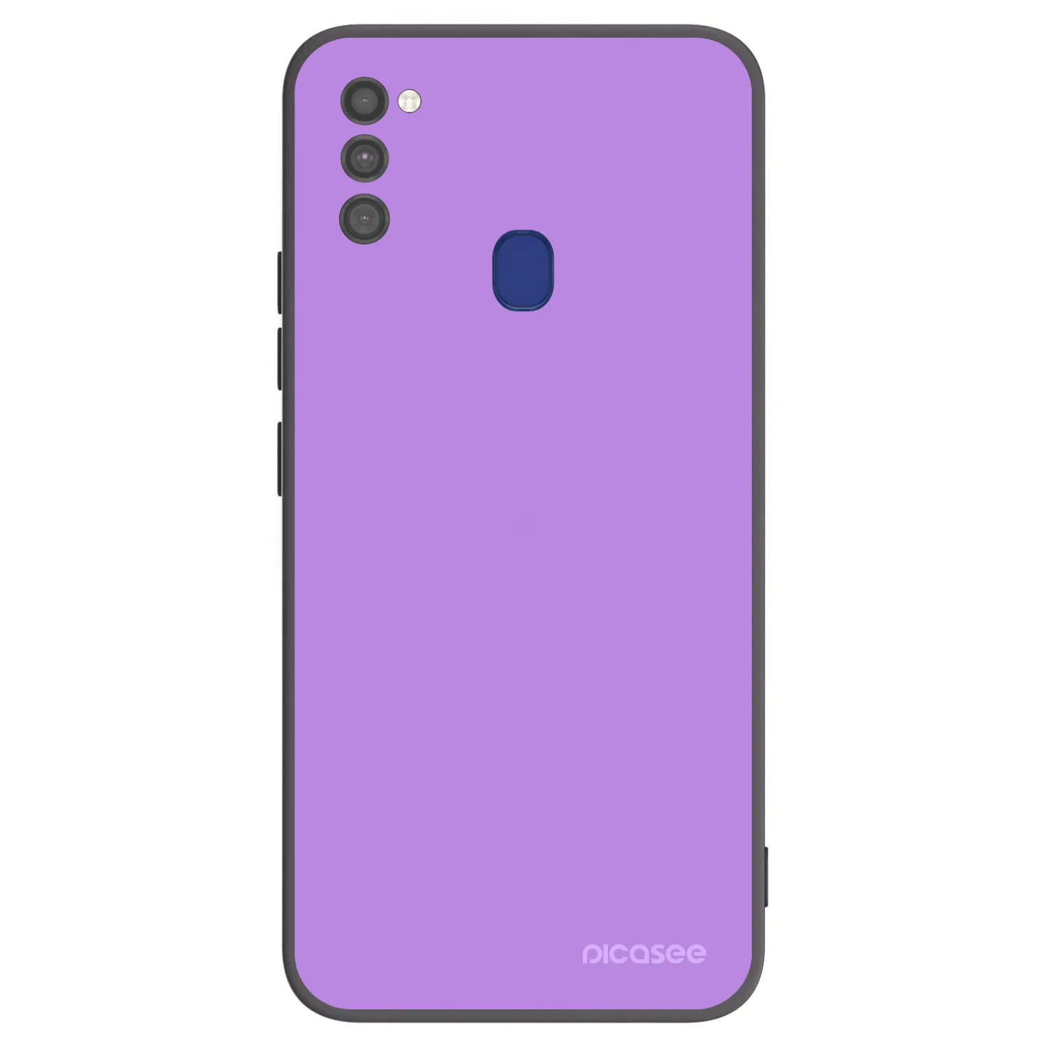 Picasee Μαύρη θήκη σιλικόνης για Samsung Galaxy M21 M215F - Mystic Melody