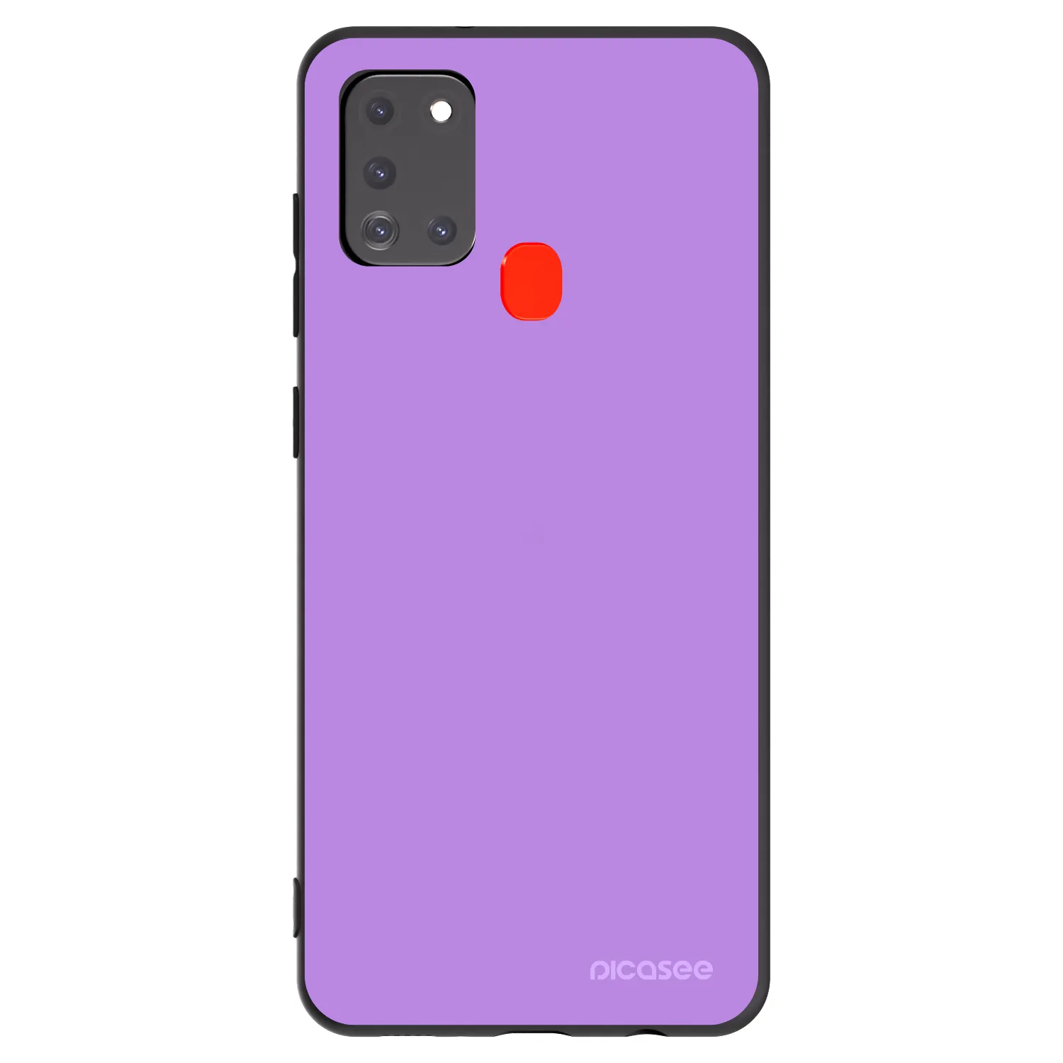 Picasee Μαύρη θήκη σιλικόνης για Samsung Galaxy A21s - Mystic Melody