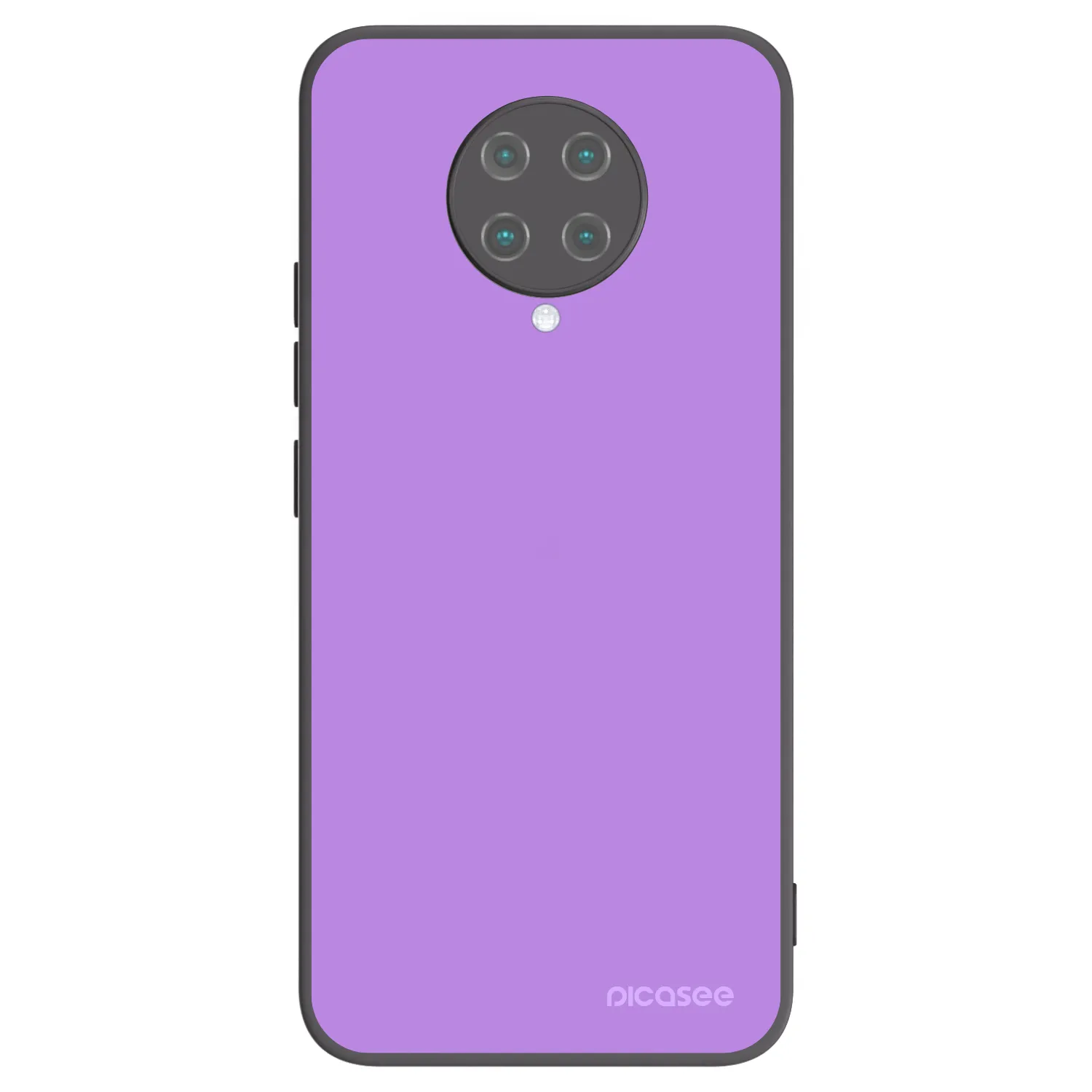 Picasee Μαύρη θήκη σιλικόνης για Xiaomi Poco F2 Pro - Mystic Melody